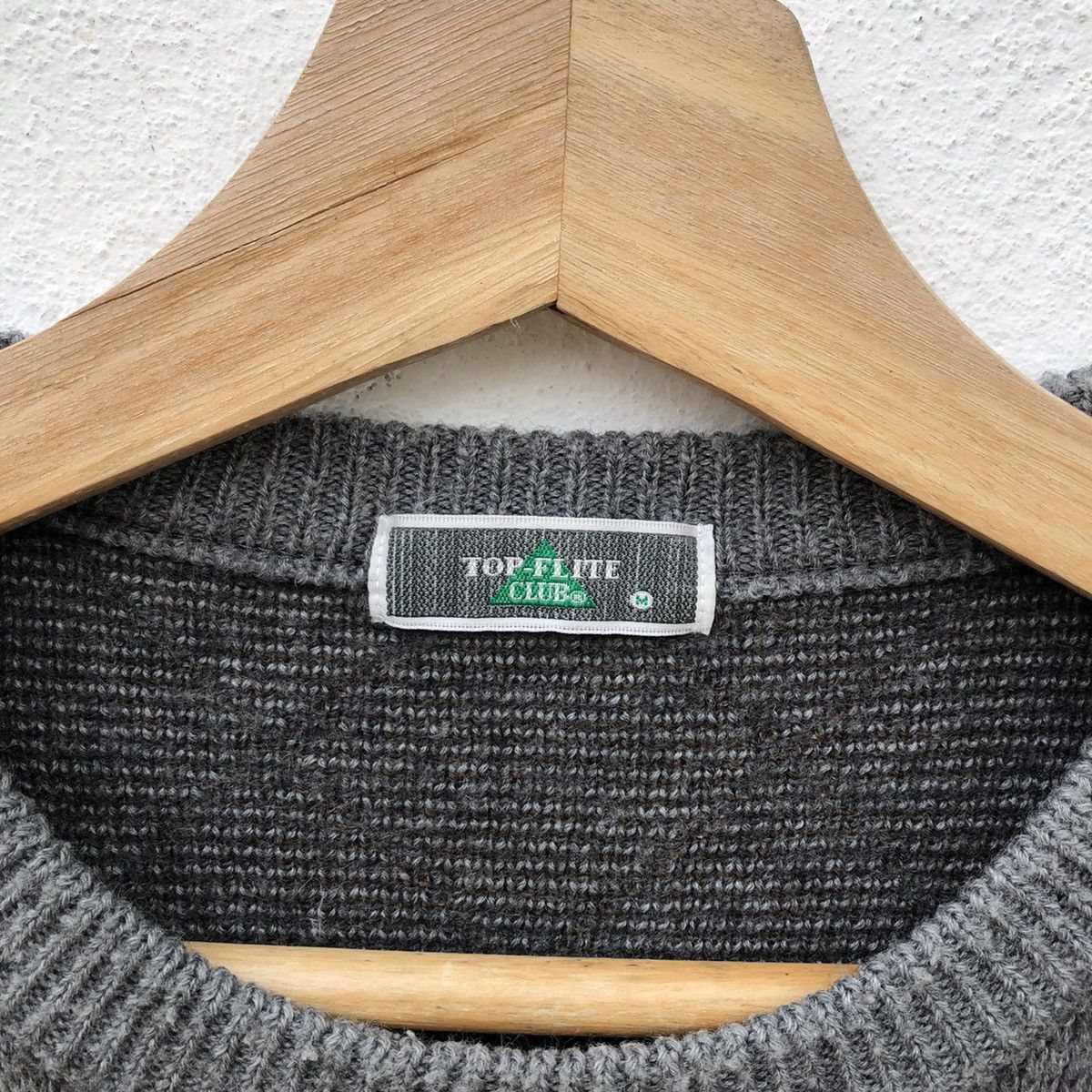 Japanese Brand TOPFLITE CLUB KNITWEAR SWEATSHIRT BIG LOGO INSPIRED BY POLO Size US M / EU 48-50 / 2 - 8 Thumbnail