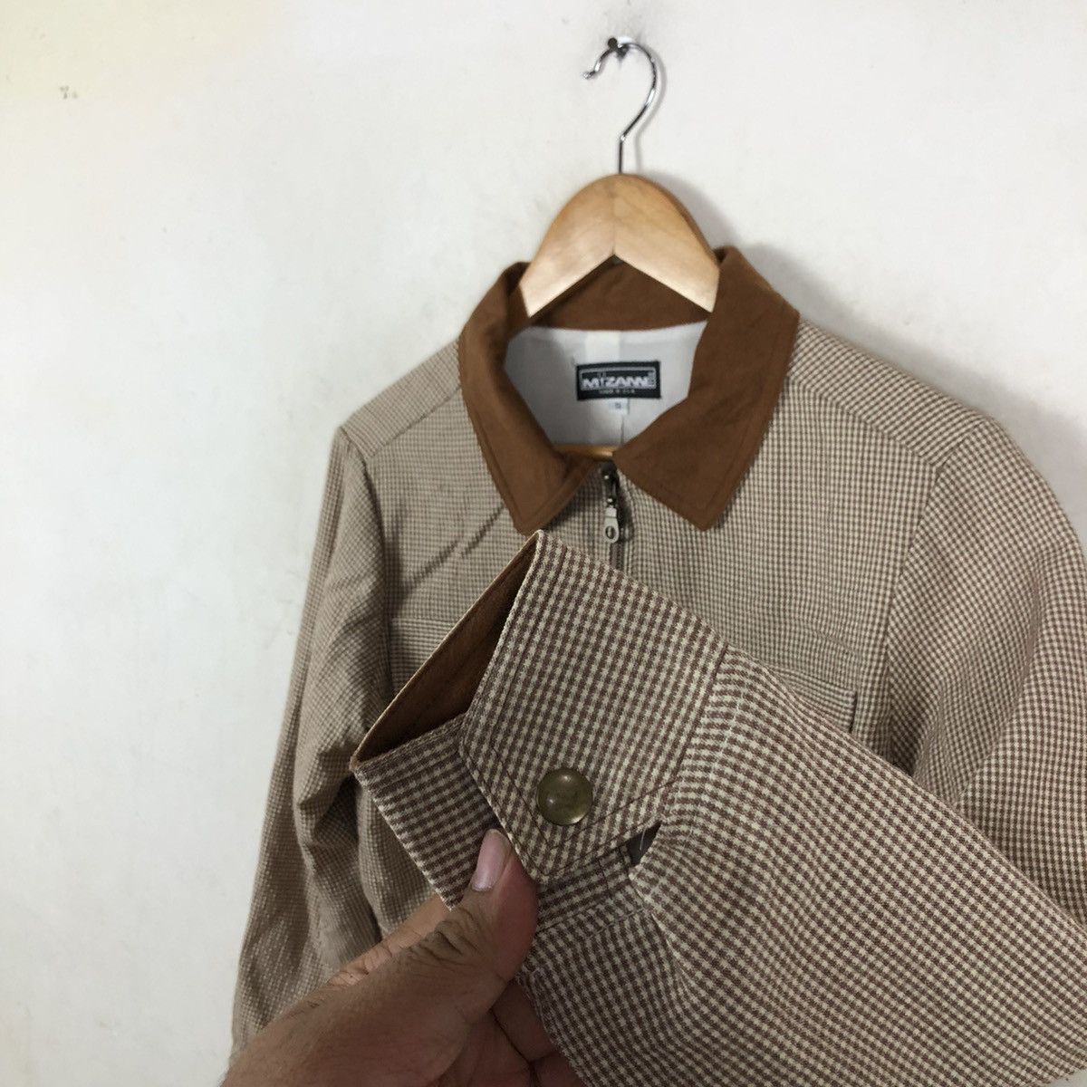 Vintage CROPPED ZIPPER JACKET MIZANNE MADE IN USA NICE DESIGN Size US S / EU 44-46 / 1 - 5 Thumbnail