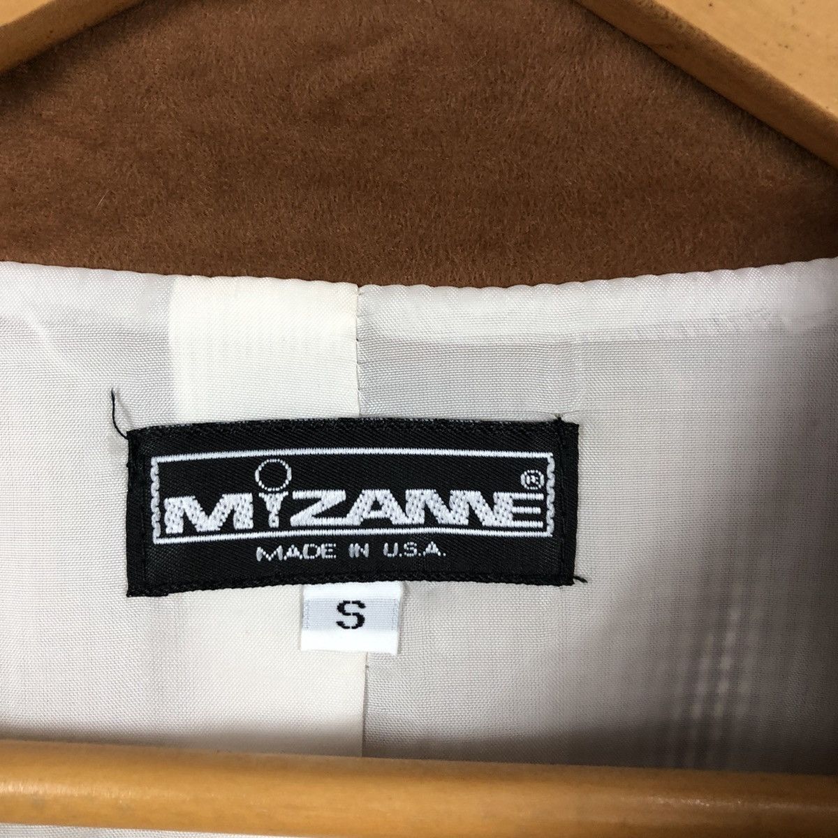 Vintage CROPPED ZIPPER JACKET MIZANNE MADE IN USA NICE DESIGN Size US S / EU 44-46 / 1 - 8 Thumbnail