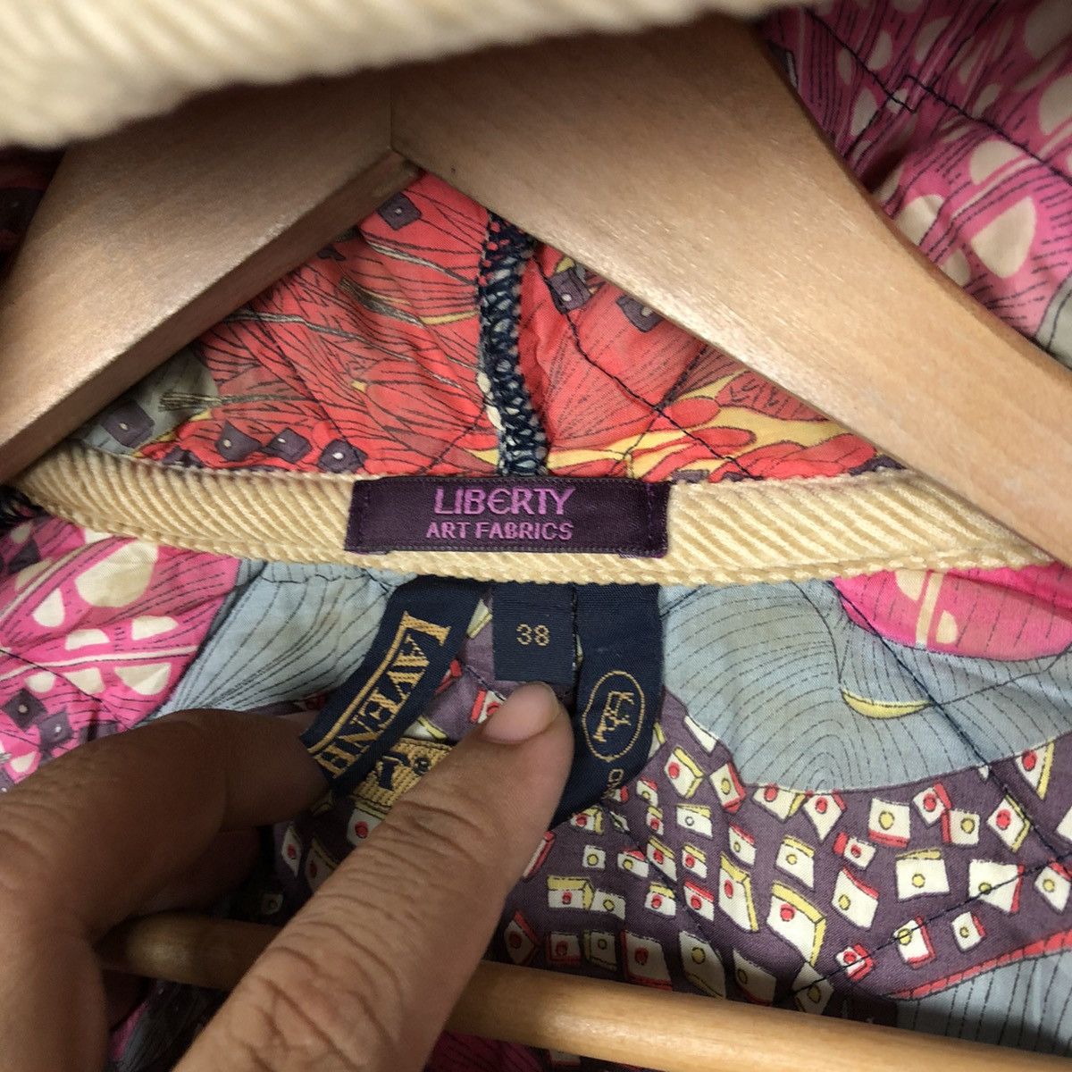 Lavenham LIBERTY LAVENHAM COLOURFUL LINING Size US S / EU 44-46 / 1 - 11 Thumbnail
