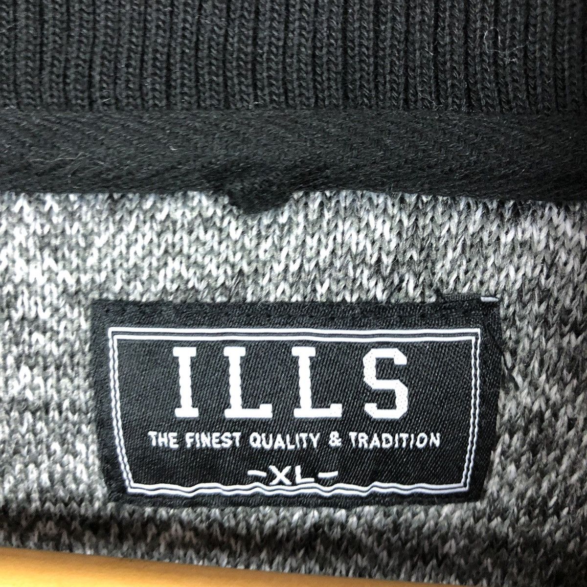 Japanese Brand ILLS ZIPPER VARSITY JACKET Size US XL / EU 56 / 4 - 13 Thumbnail