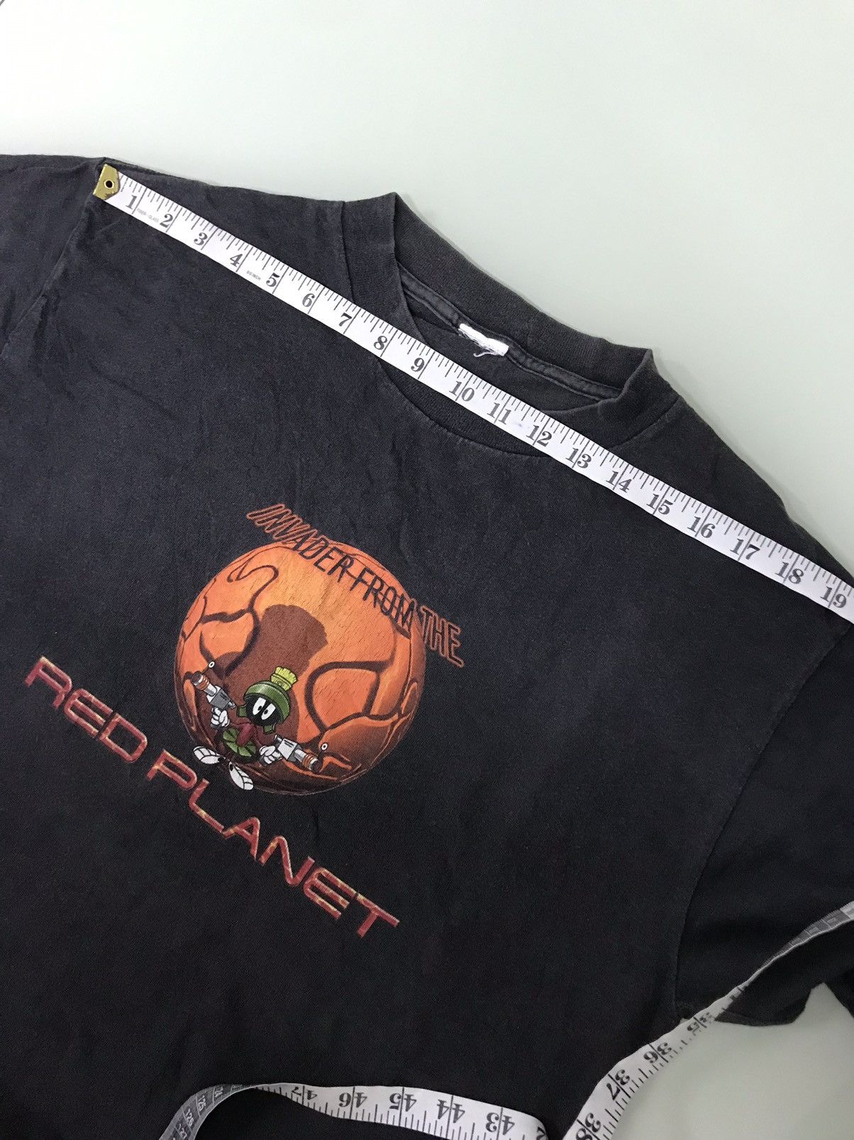 Vintage Vintage 90s Movie Tazmania Invader From The Red Planet Tees Size US L / EU 52-54 / 3 - 17 Thumbnail