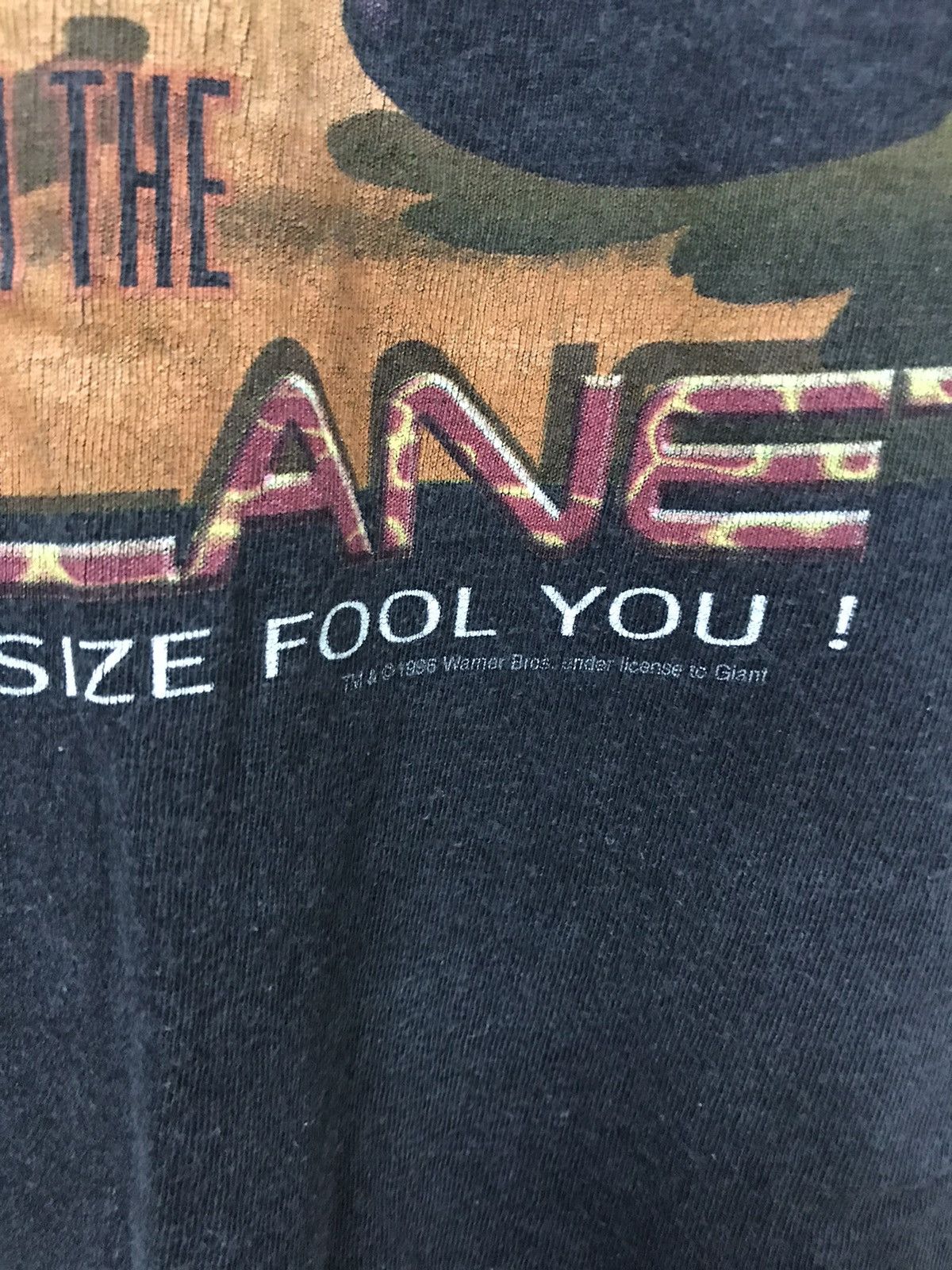Vintage Vintage 90s Movie Tazmania Invader From The Red Planet Tees Size US L / EU 52-54 / 3 - 3 Thumbnail