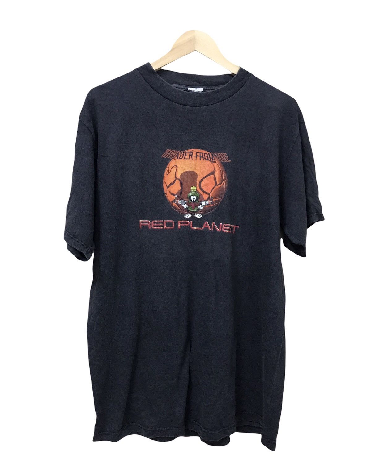 Vintage Vintage 90s Movie Tazmania Invader From The Red Planet Tees Size US L / EU 52-54 / 3 - 2 Thumbnail