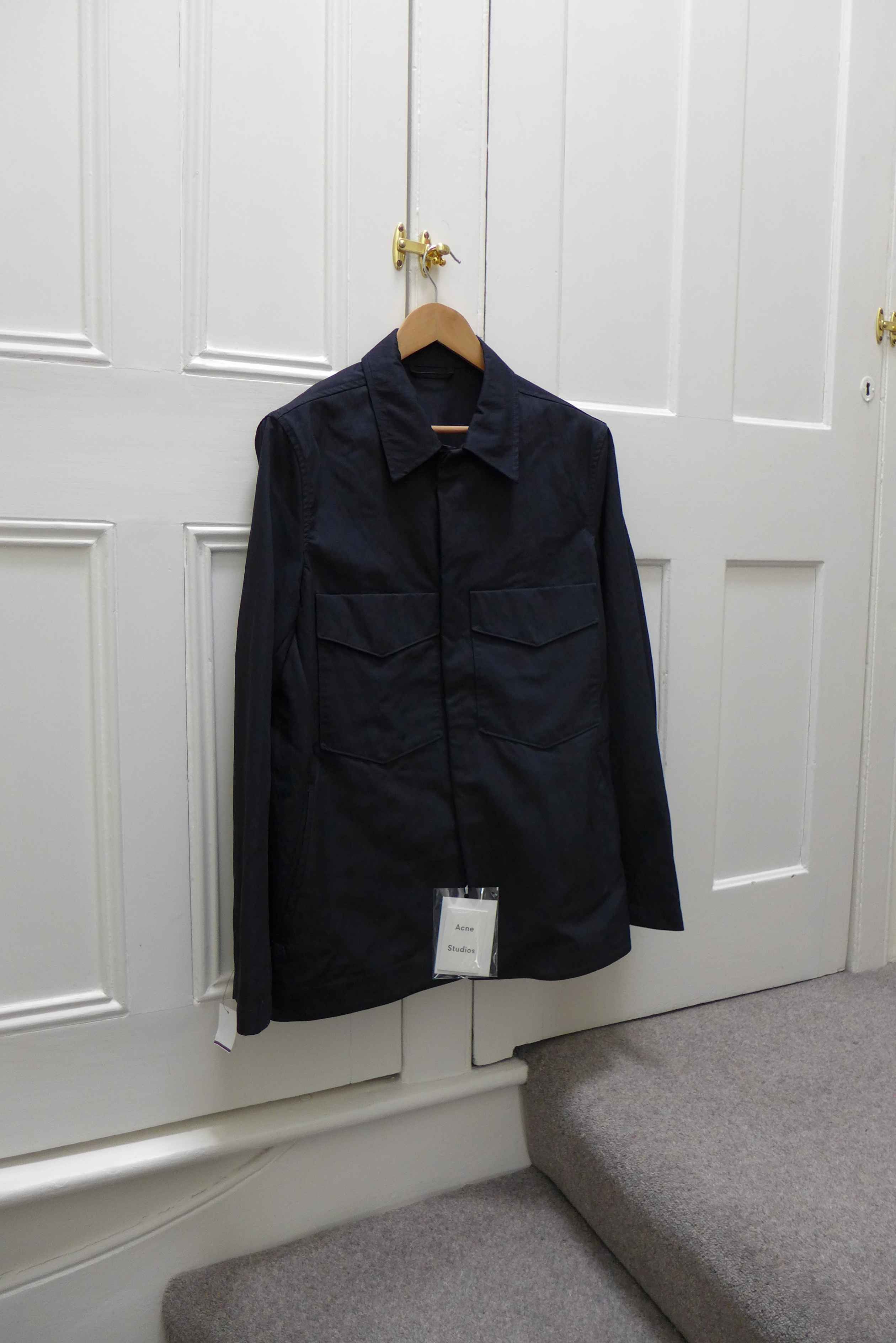 Acne Studios Acne Studios Maxwell Jacket - Navy Size US L / EU 52-54 / 3 - 10 Thumbnail