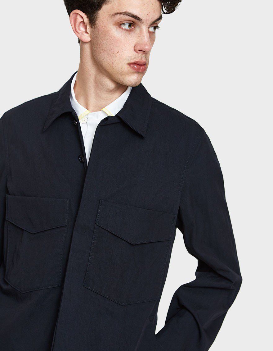 Acne Studios Acne Studios Maxwell Jacket - Navy Size US L / EU 52-54 / 3 - 3 Thumbnail