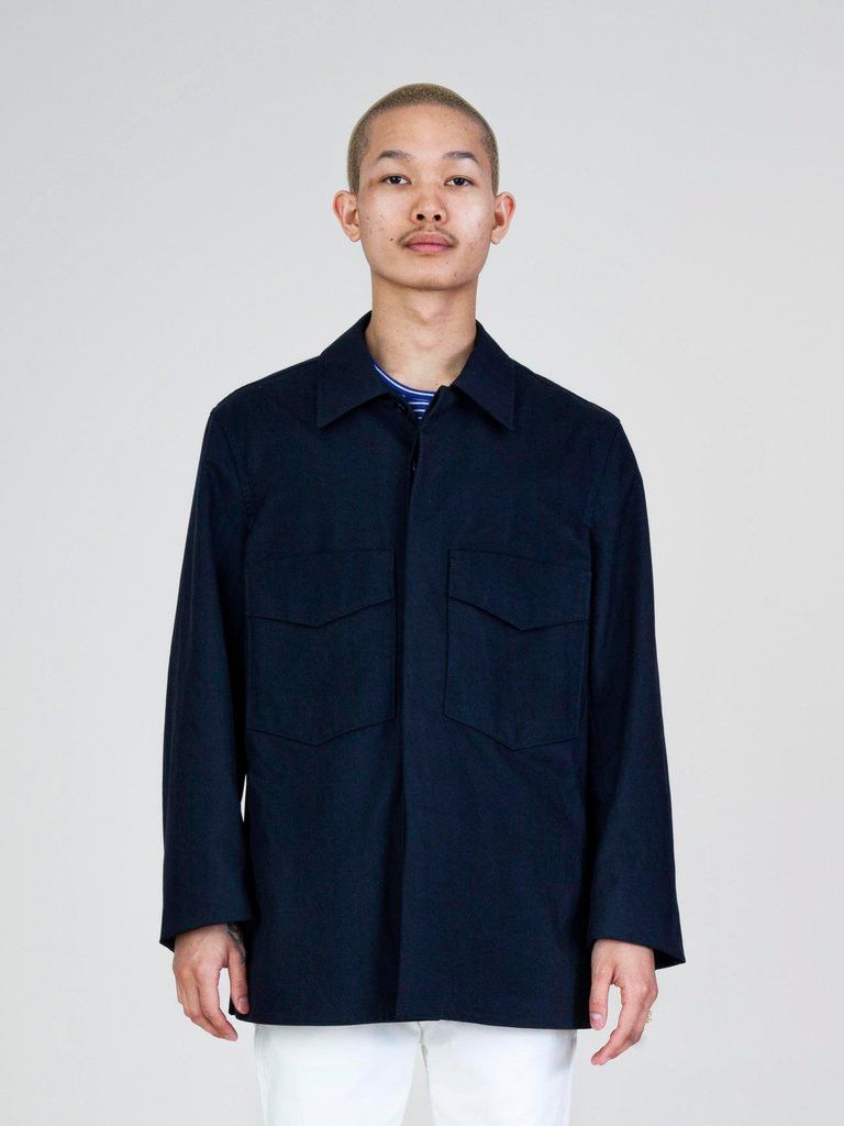 Acne Studios Acne Studios Maxwell Jacket - Navy Size US L / EU 52-54 / 3 - 5 Thumbnail