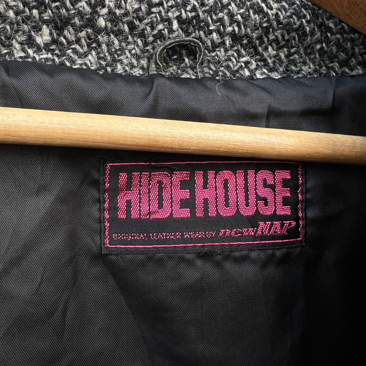 Japanese Brand VINTAGE BOMBER JACKET STYLE LEATHER HIDE HOUSE Size US M / EU 48-50 / 2 - 13 Thumbnail