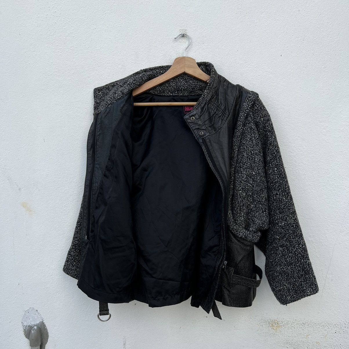Japanese Brand VINTAGE BOMBER JACKET STYLE LEATHER HIDE HOUSE Size US M / EU 48-50 / 2 - 12 Thumbnail