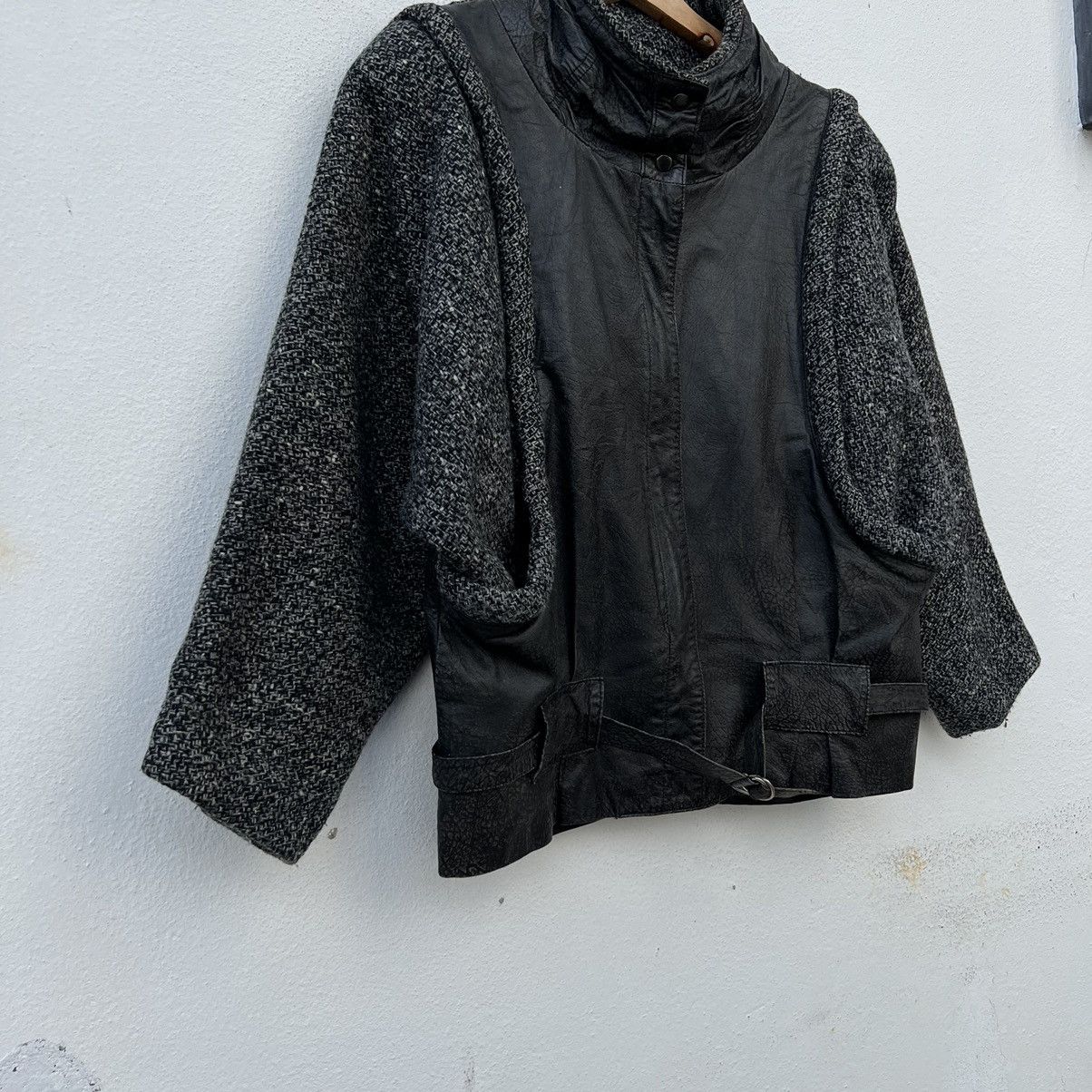 Japanese Brand VINTAGE BOMBER JACKET STYLE LEATHER HIDE HOUSE Size US M / EU 48-50 / 2 - 4 Thumbnail