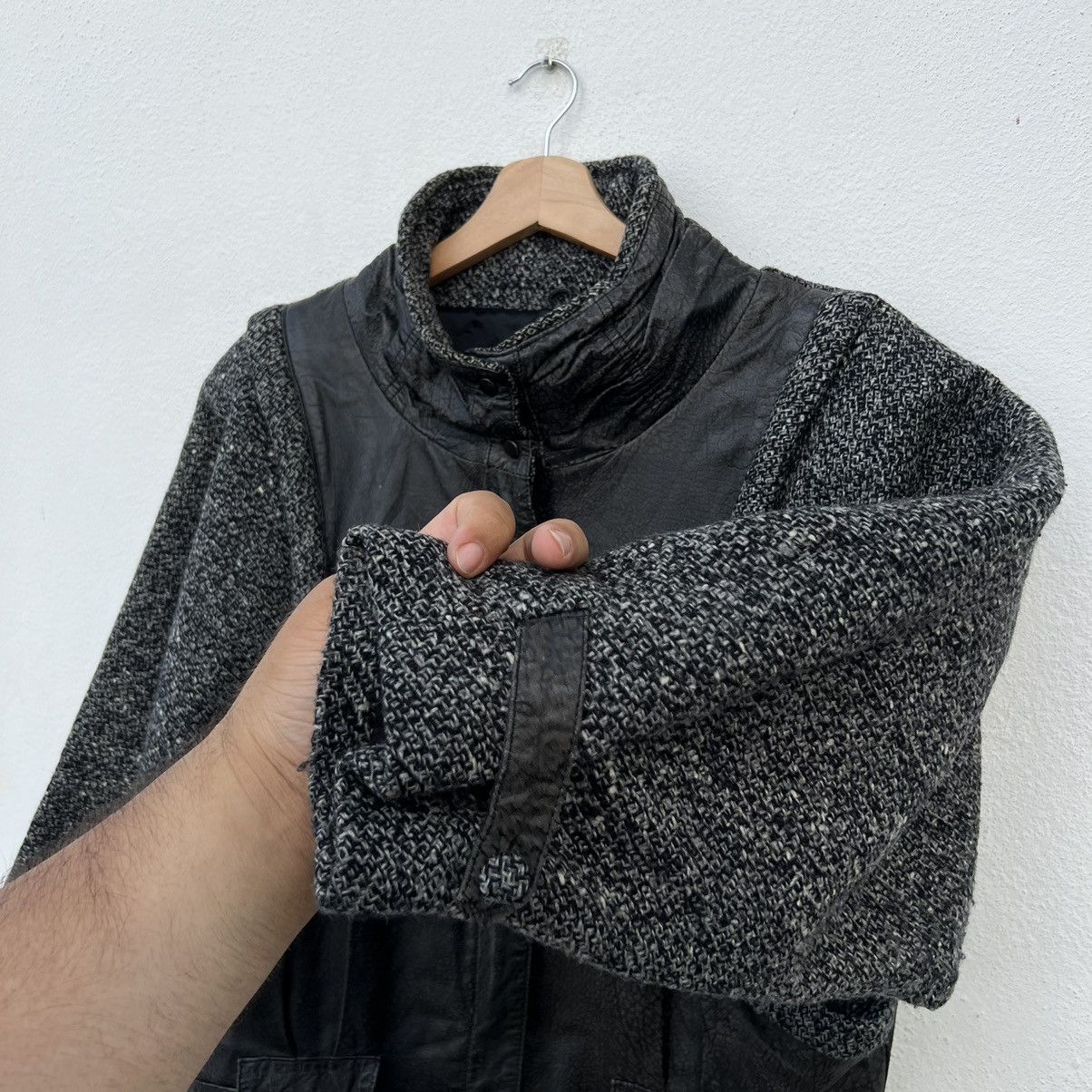 Japanese Brand VINTAGE BOMBER JACKET STYLE LEATHER HIDE HOUSE Size US M / EU 48-50 / 2 - 7 Thumbnail
