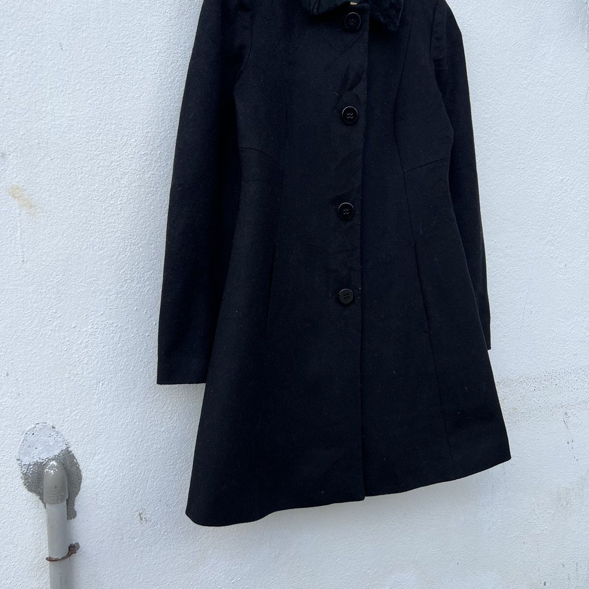Vintage ULTIMATE BLACK LONG JACKET MAX &CO Size US M / EU 48-50 / 2 - 4 Thumbnail