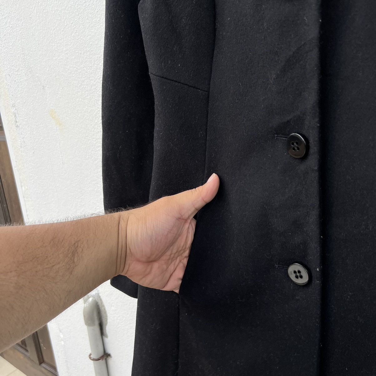 Vintage ULTIMATE BLACK LONG JACKET MAX &CO Size US M / EU 48-50 / 2 - 7 Thumbnail