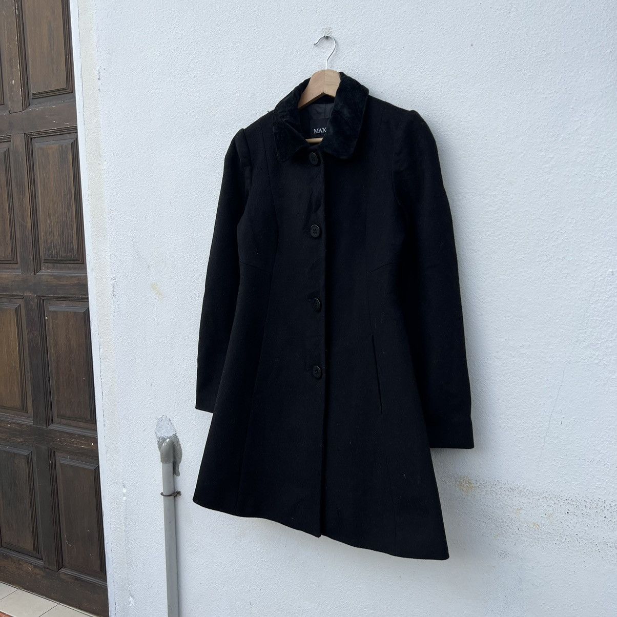 Vintage ULTIMATE BLACK LONG JACKET MAX &CO Size US M / EU 48-50 / 2 - 2 Thumbnail