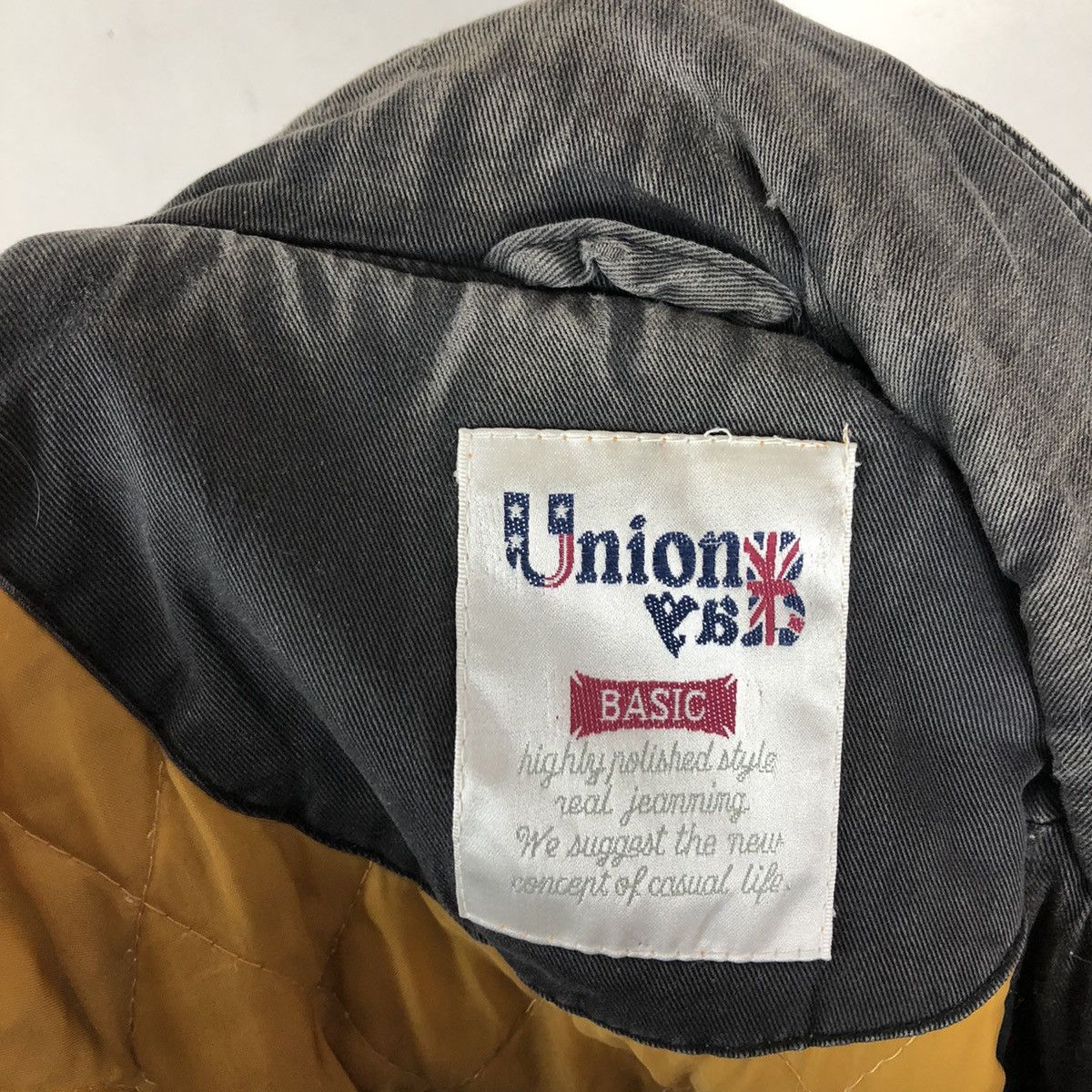 Japanese Brand VINTAGE BIGLOGO EMBROIDERY UNIONBAY'S PRESENT BOMBER JACKET Size US L / EU 52-54 / 3 - 17 Thumbnail