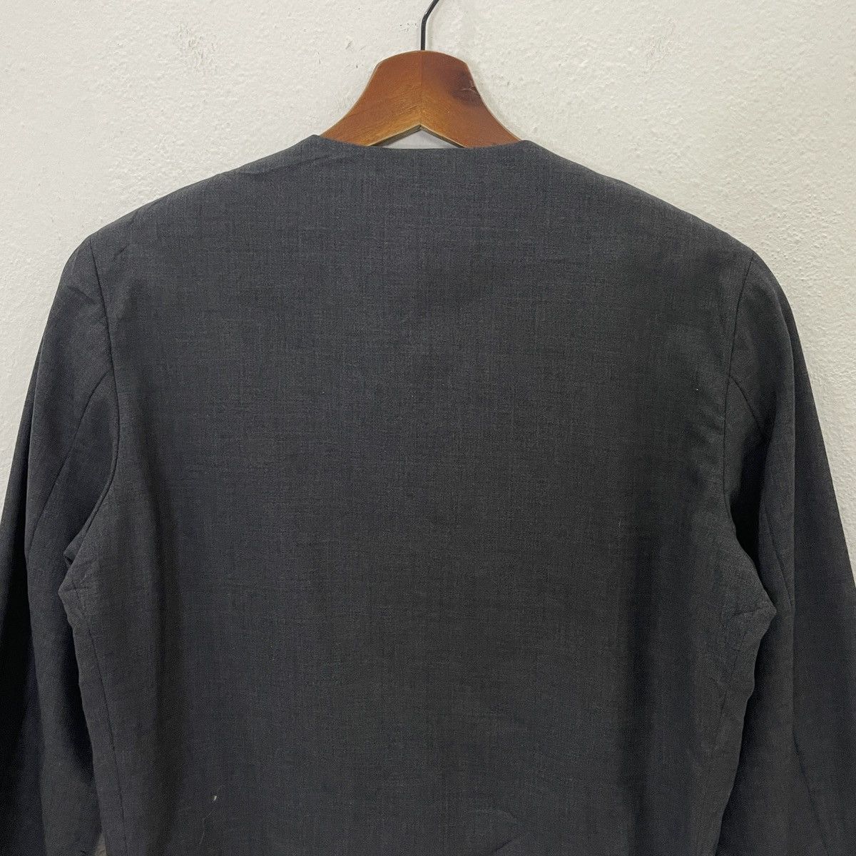 agnes b. Vintage Agnes B Tweed Jacket Size L / US 10 / IT 46 - 10 Thumbnail