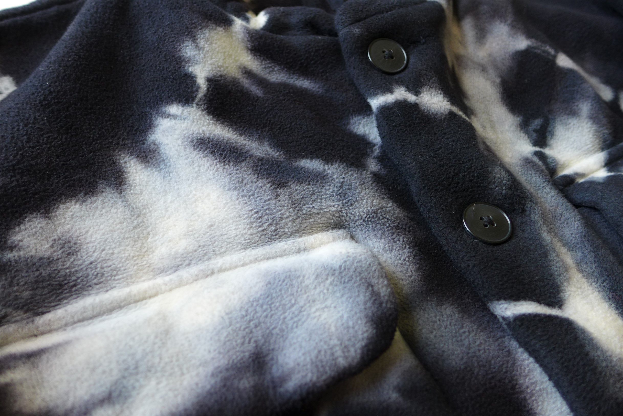 The Elder Statesman Teton Tie-Dyed Jacket - Organic Fleece