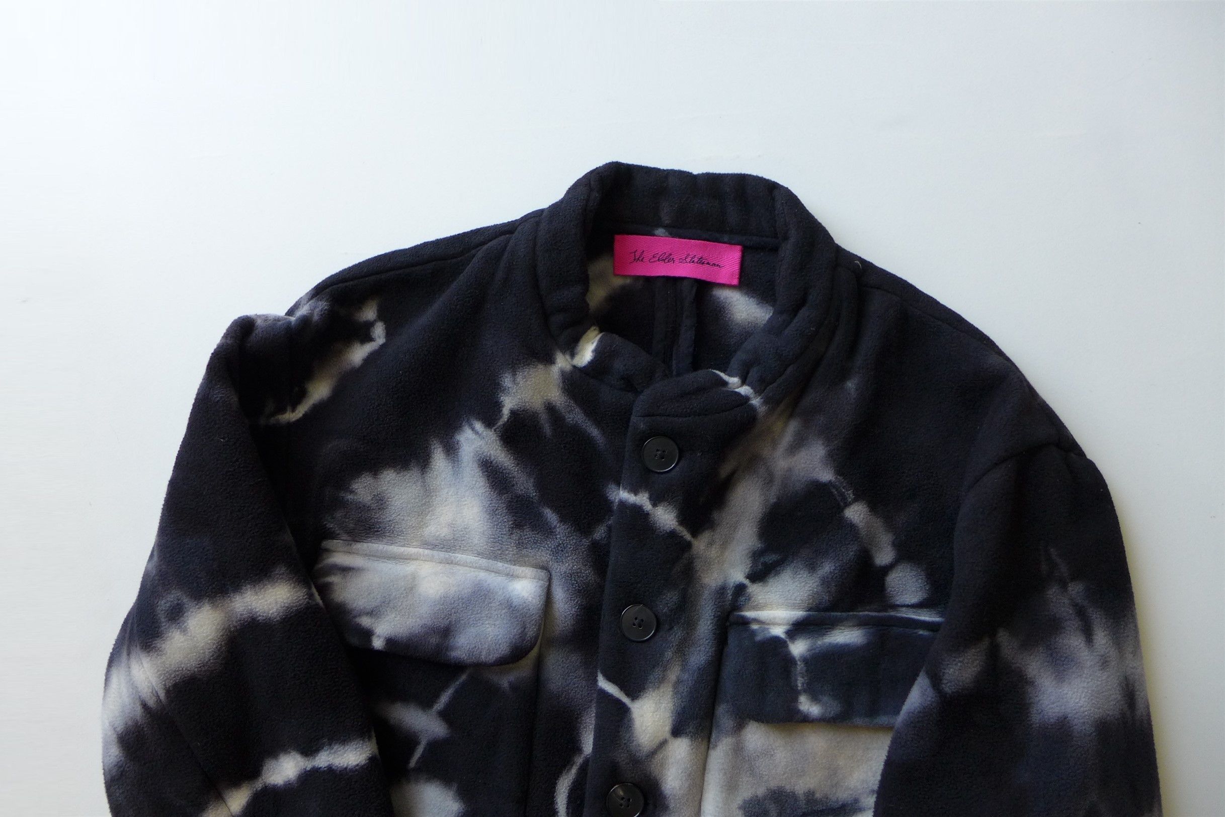 The Elder Statesman Teton Tie-Dyed Jacket - Organic Fleece