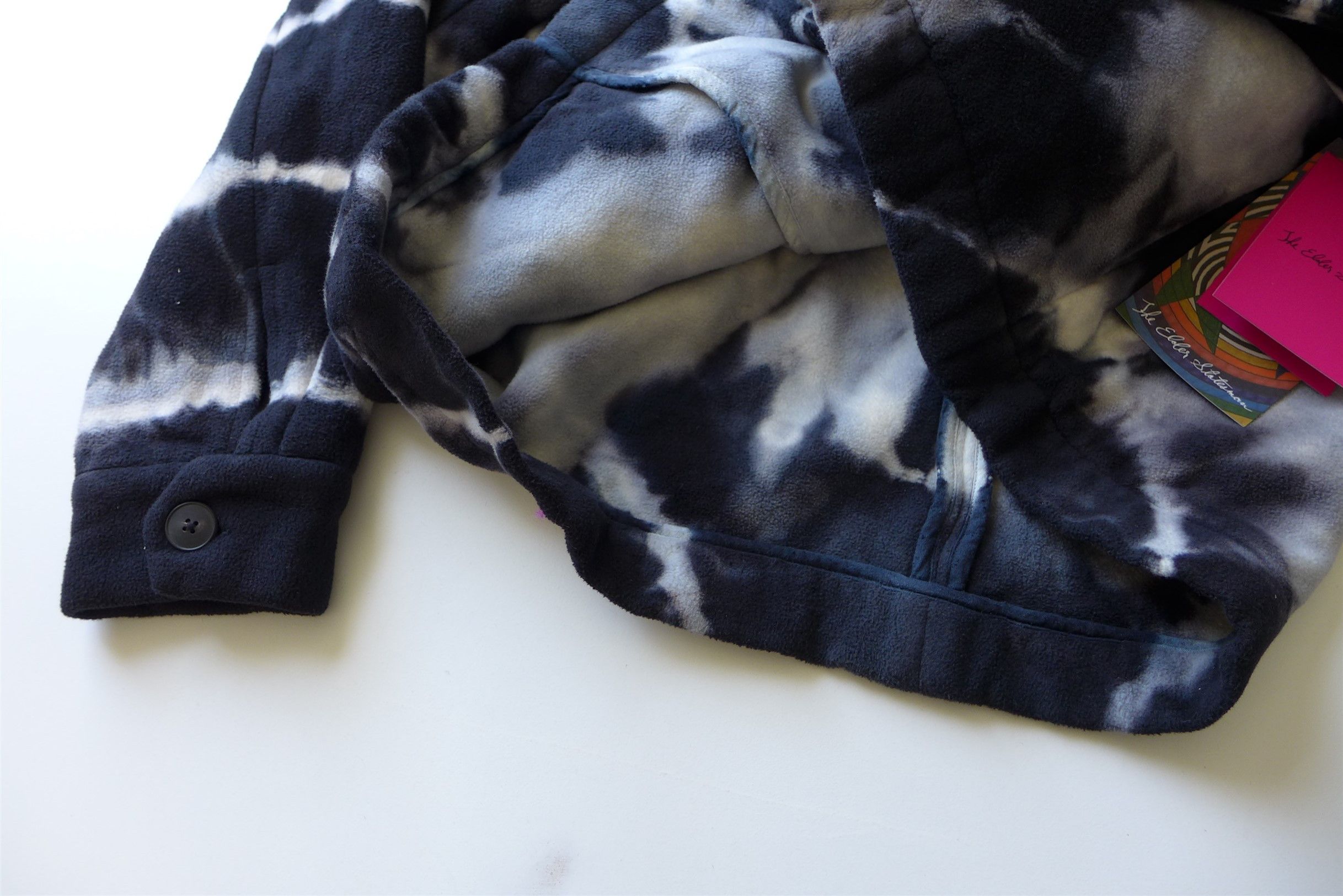 The Elder Statesman Teton Tie-Dyed Jacket - Organic Fleece