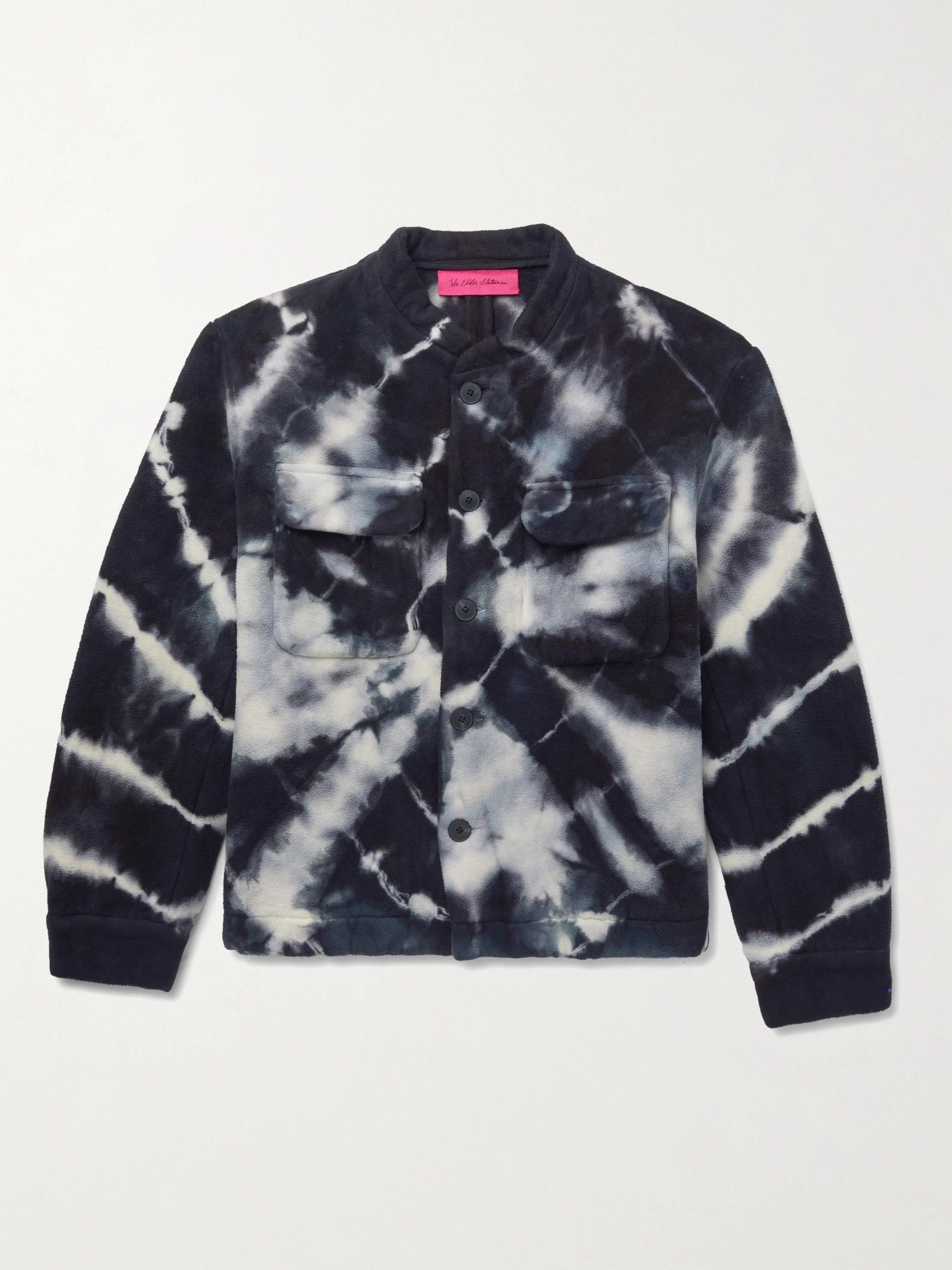 The Elder Statesman Teton Tie-Dyed Jacket - Organic Fleece