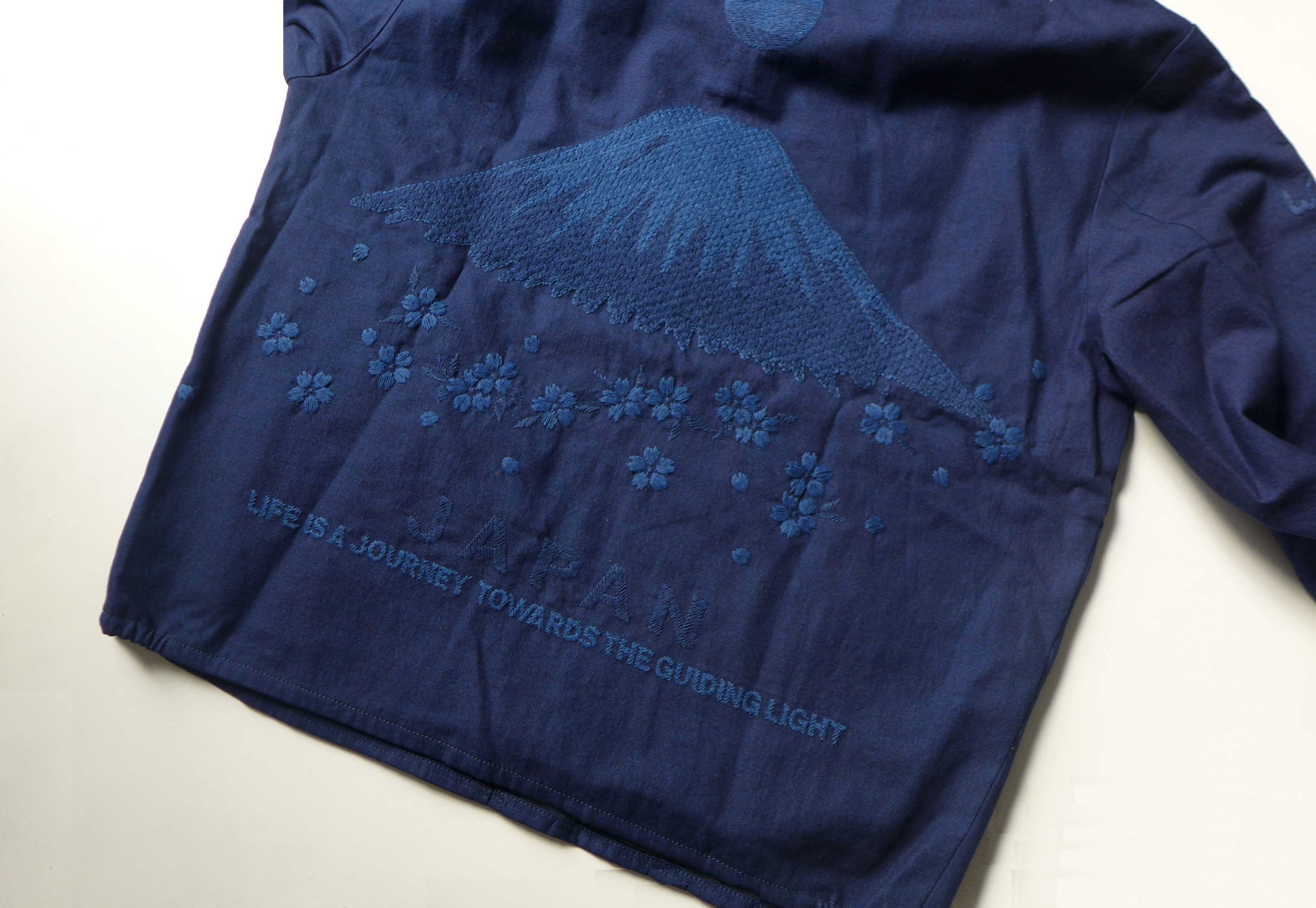 Blue Blue Japan Blue Blue Japan Mt Fuji & Sakura Jacket Size US M / EU 48-50 / 2 - 12 Thumbnail
