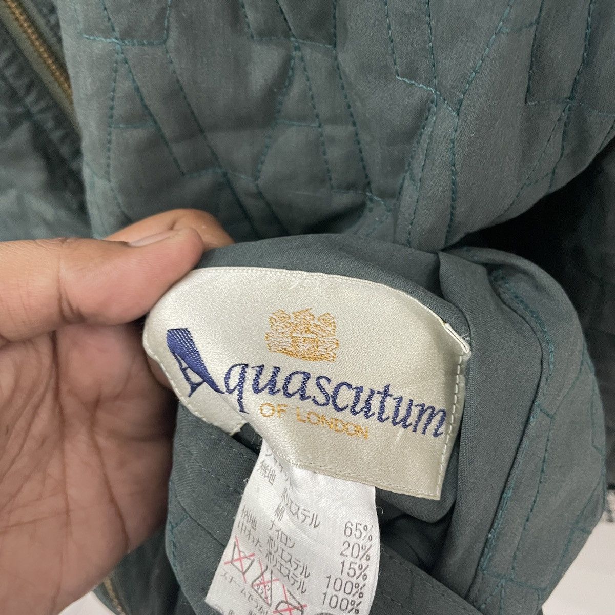 Aquascutum Vintage Aquascutum Reversable Jacket Size US L / EU 52-54 / 3 - 5 Thumbnail