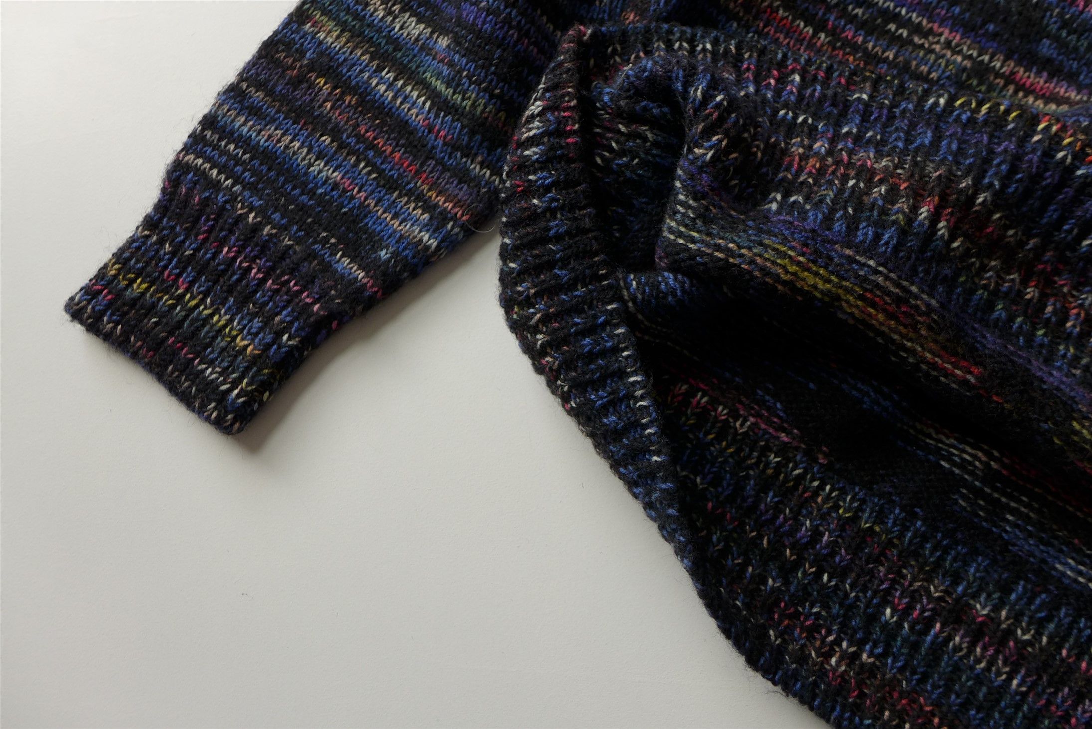 Dries Van Noten Dries Van Noten FW19 Tanish Sweater - Black Marled Wool Size US M / EU 48-50 / 2 - 17 Thumbnail