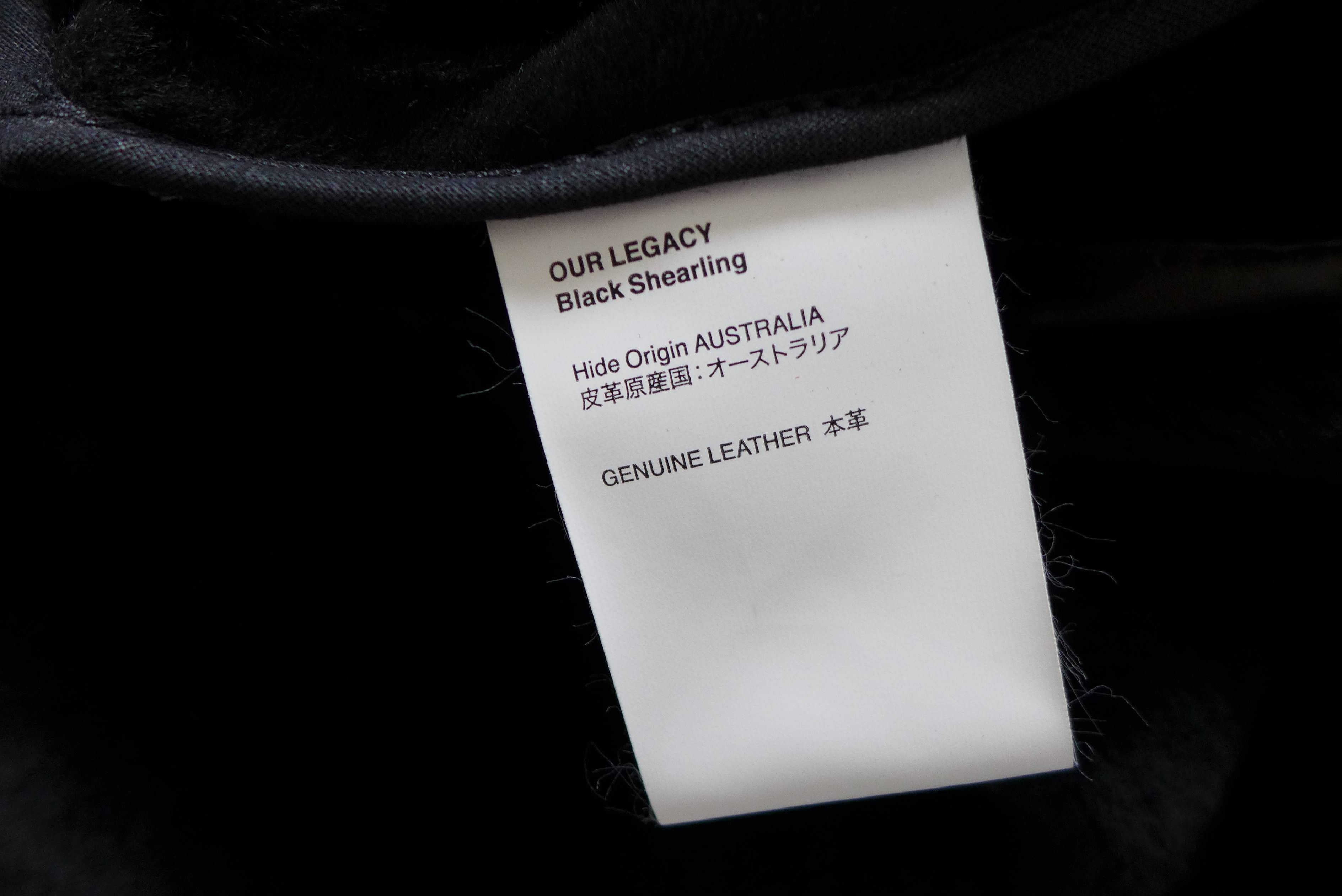 Our Legacy Our Legacy FW16 Liner Jacket - Black Leather Size US L / EU 52-54 / 3 - 11 Thumbnail