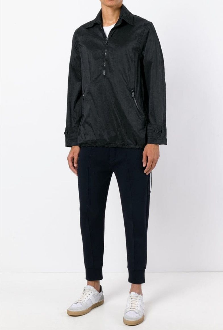 Our Legacy Our Legacy Half Zip Smock Jacket - Parachute Black Size US M / EU 48-50 / 2 - 2 Thumbnail