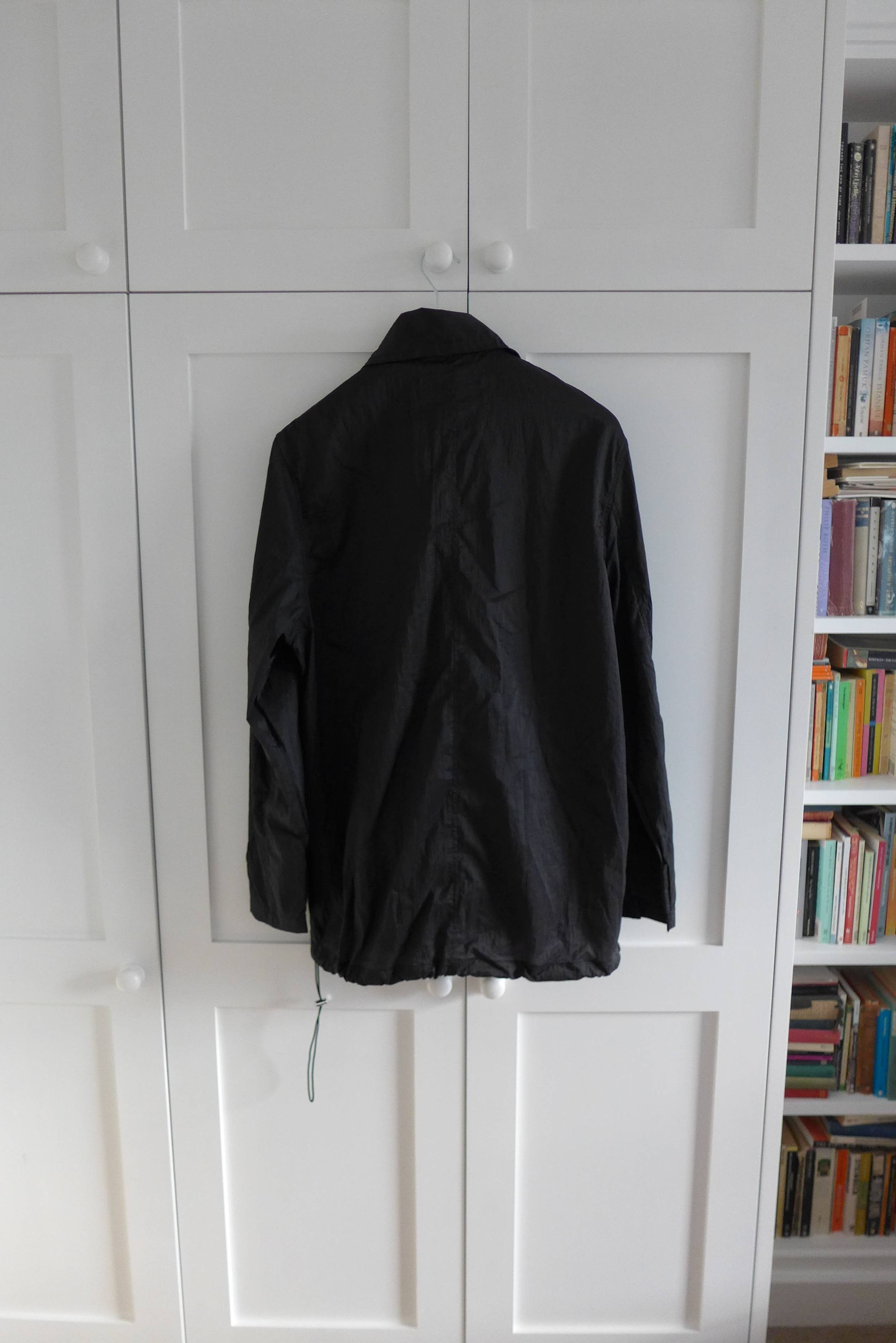 Our Legacy Our Legacy Half Zip Smock Jacket - Parachute Black Size US M / EU 48-50 / 2 - 5 Thumbnail