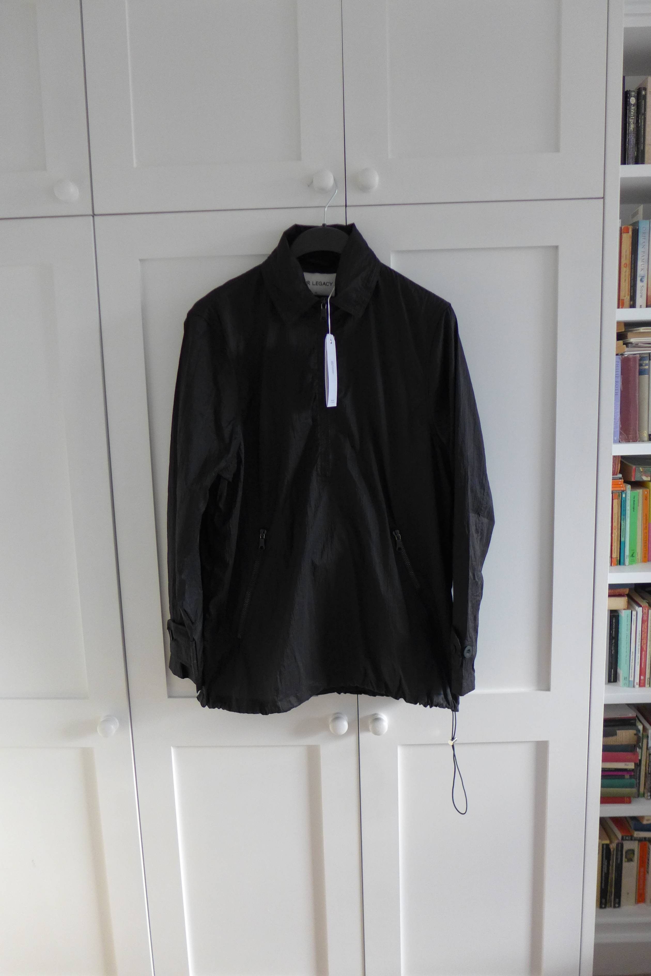 Our Legacy Our Legacy Half Zip Smock Jacket - Parachute Black Size US M / EU 48-50 / 2 - 4 Thumbnail