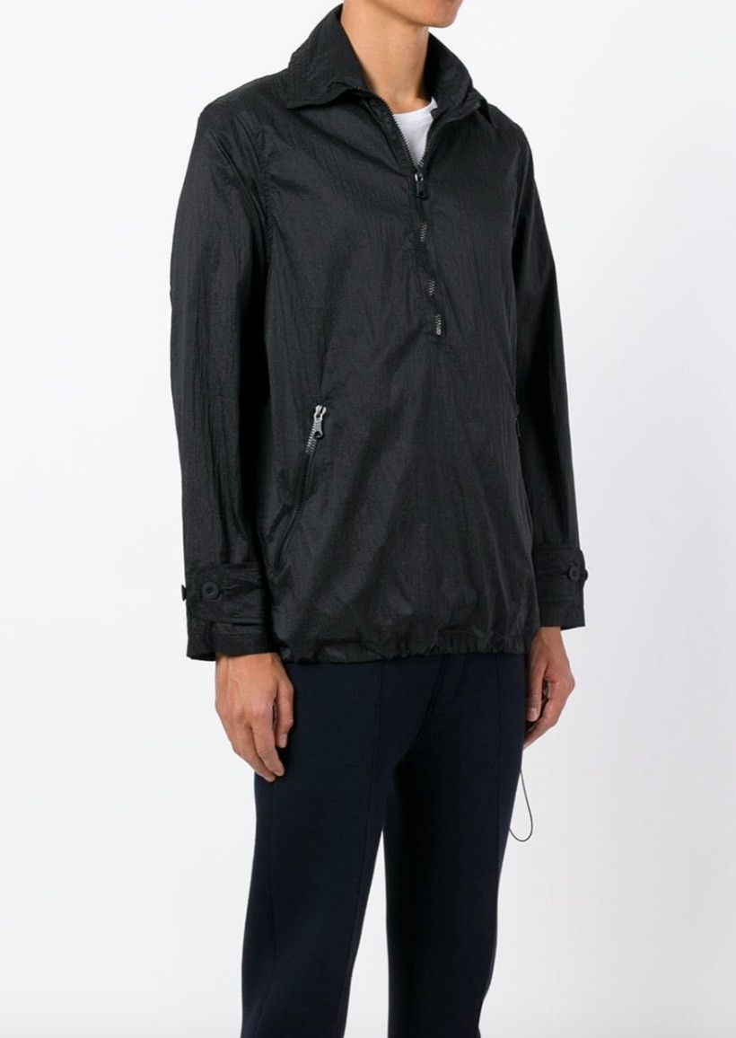 Our Legacy Our Legacy Half Zip Smock Jacket - Parachute Black Size US M / EU 48-50 / 2 - 1 Thumbnail