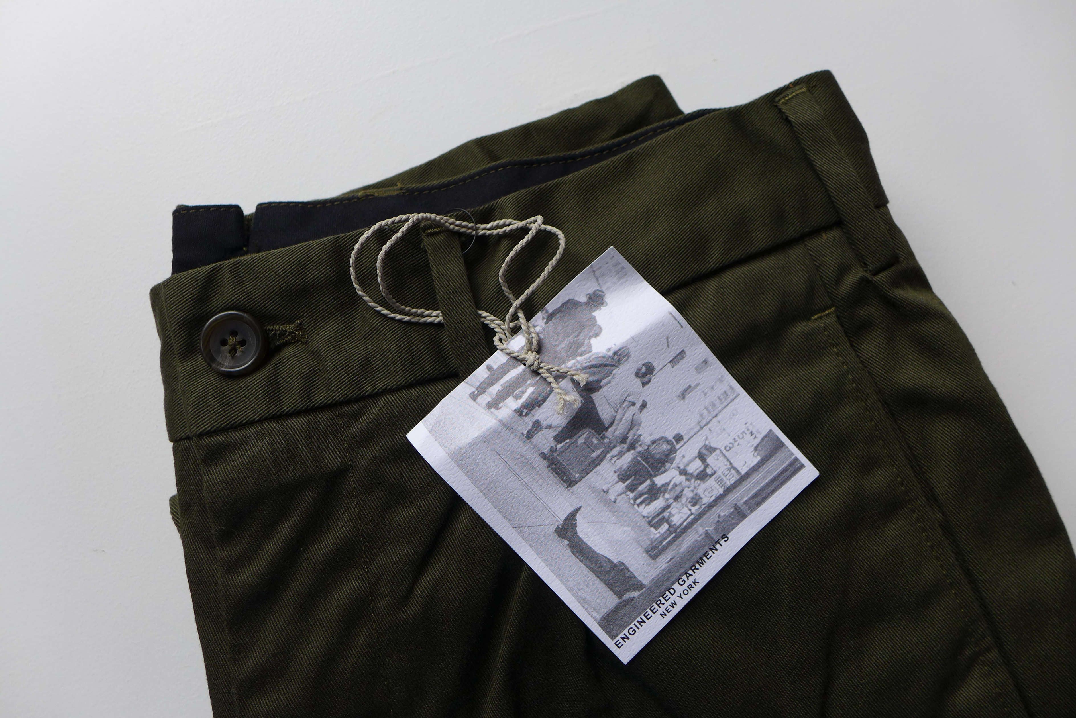 Engineered Garments Engineered Garments Andover Trousers - Olive Green Size US 30 / EU 46 - 9 Thumbnail