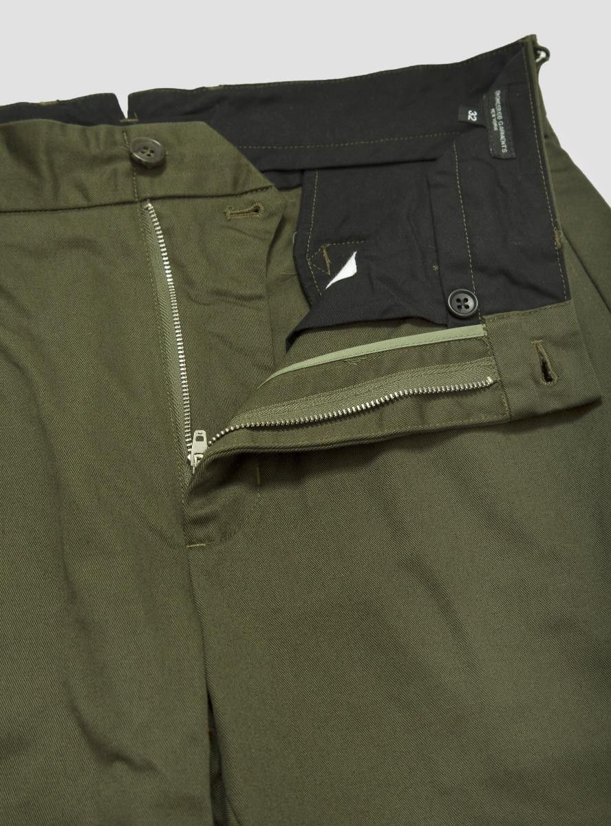 Engineered Garments Engineered Garments Andover Trousers - Olive Green Size US 30 / EU 46 - 3 Thumbnail