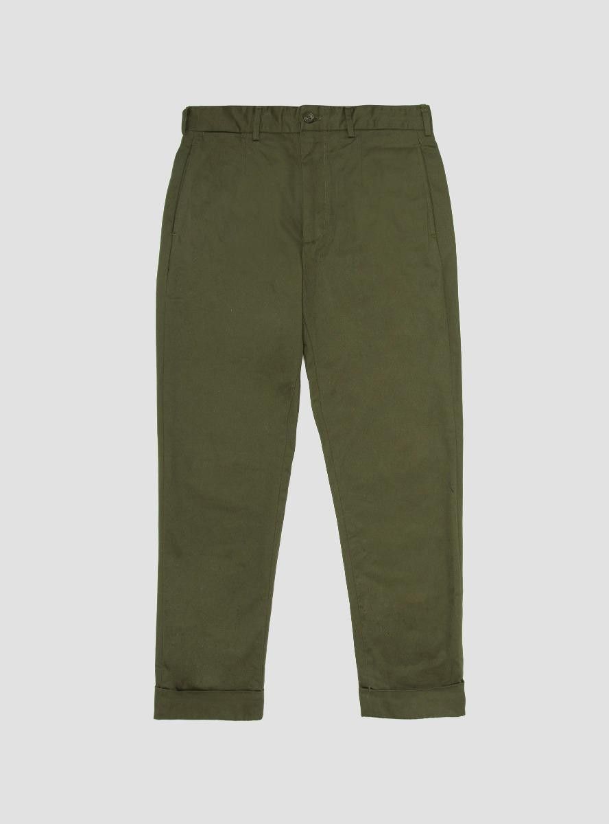 image of Engineered Garments Andover Trousers - Olive Green, Men's (Size 30)