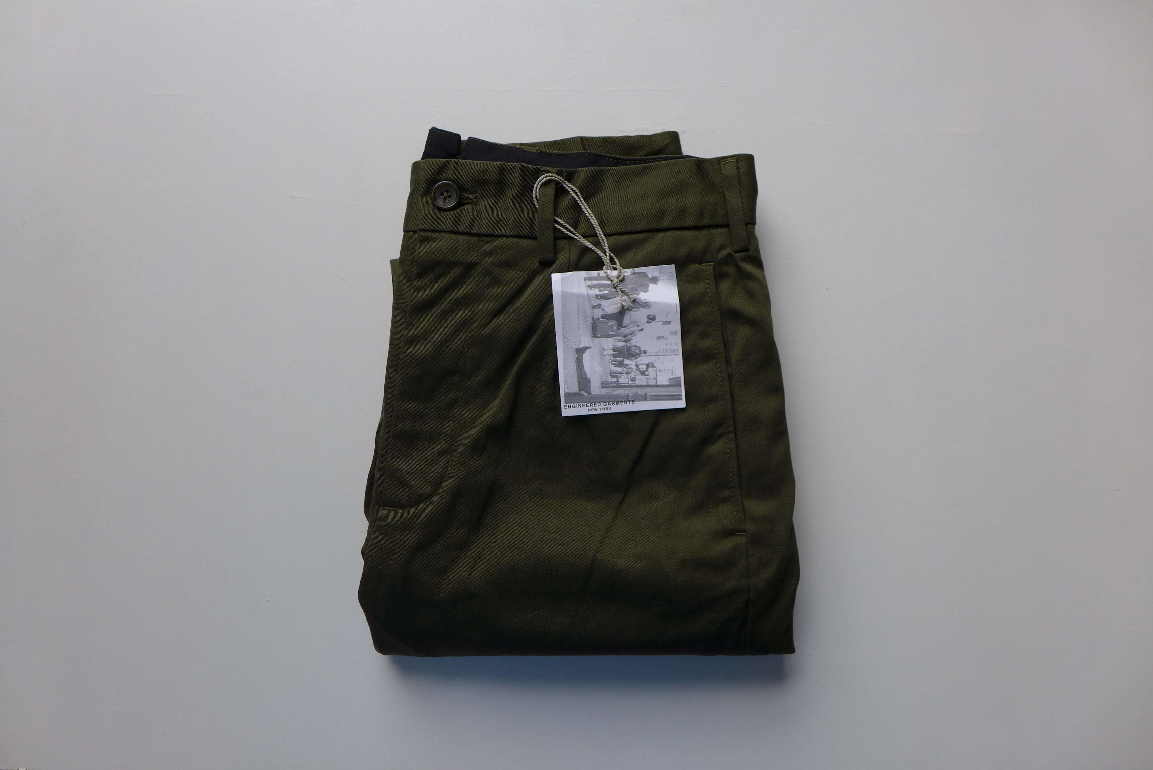Engineered Garments Engineered Garments Andover Trousers - Olive Green Size US 30 / EU 46 - 8 Thumbnail