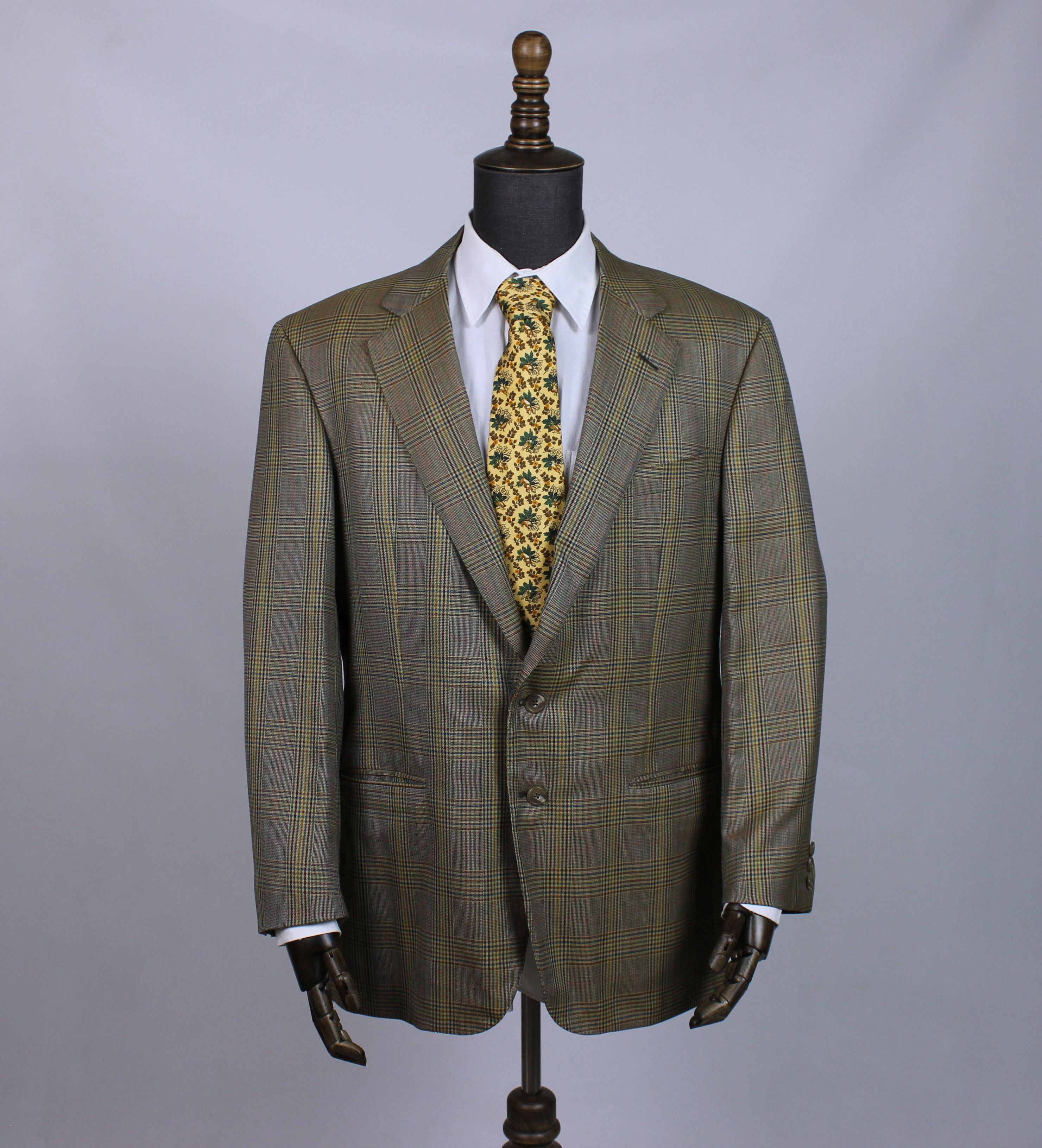 Ermenegildo Zegna Ermenegildo ZEGNA blazer rare wool luxury vintage M L Size 50R - 1 Thumbnail