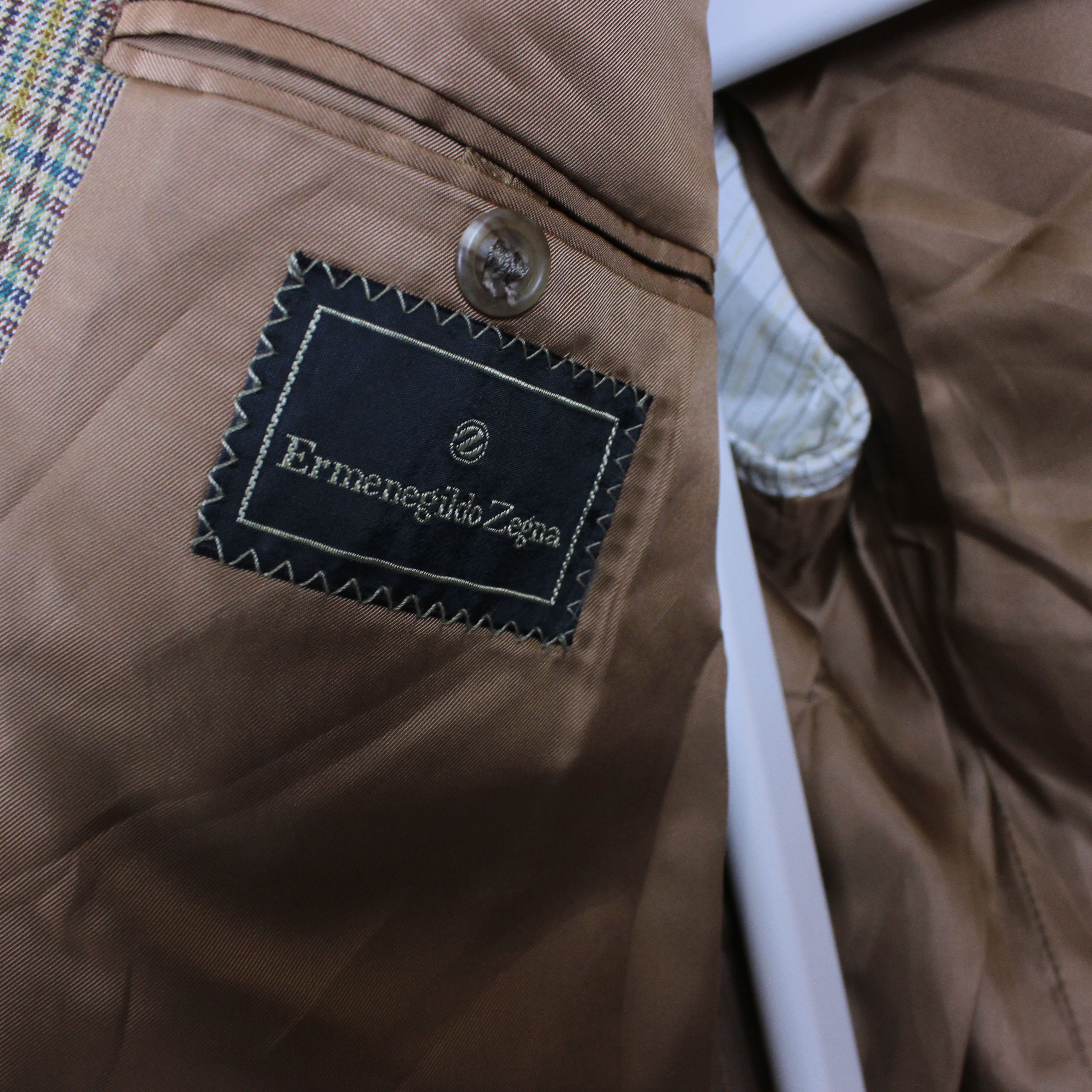 Ermenegildo Zegna Ermenegildo ZEGNA blazer rare wool luxury vintage M L Size 50R - 7 Thumbnail