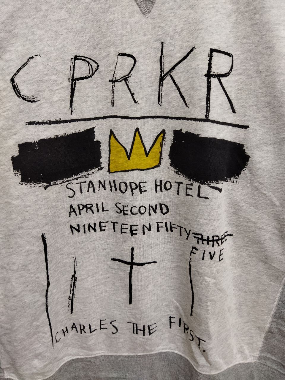 Jean-Michel Basquiat Jean Michel Basquiat CPRKR Sweatshirt Size US XL / EU 56 / 4 - 4 Thumbnail