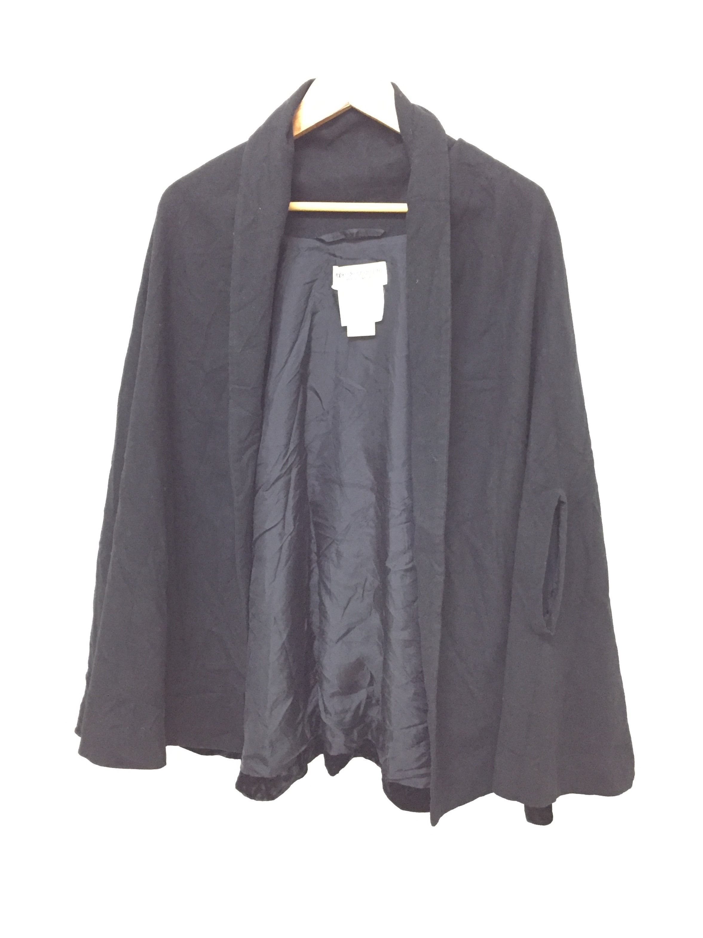 Comme des Garcons AW1991 Bat poncho Wool rayon Size L / US 10 / IT 46 - 4 Thumbnail