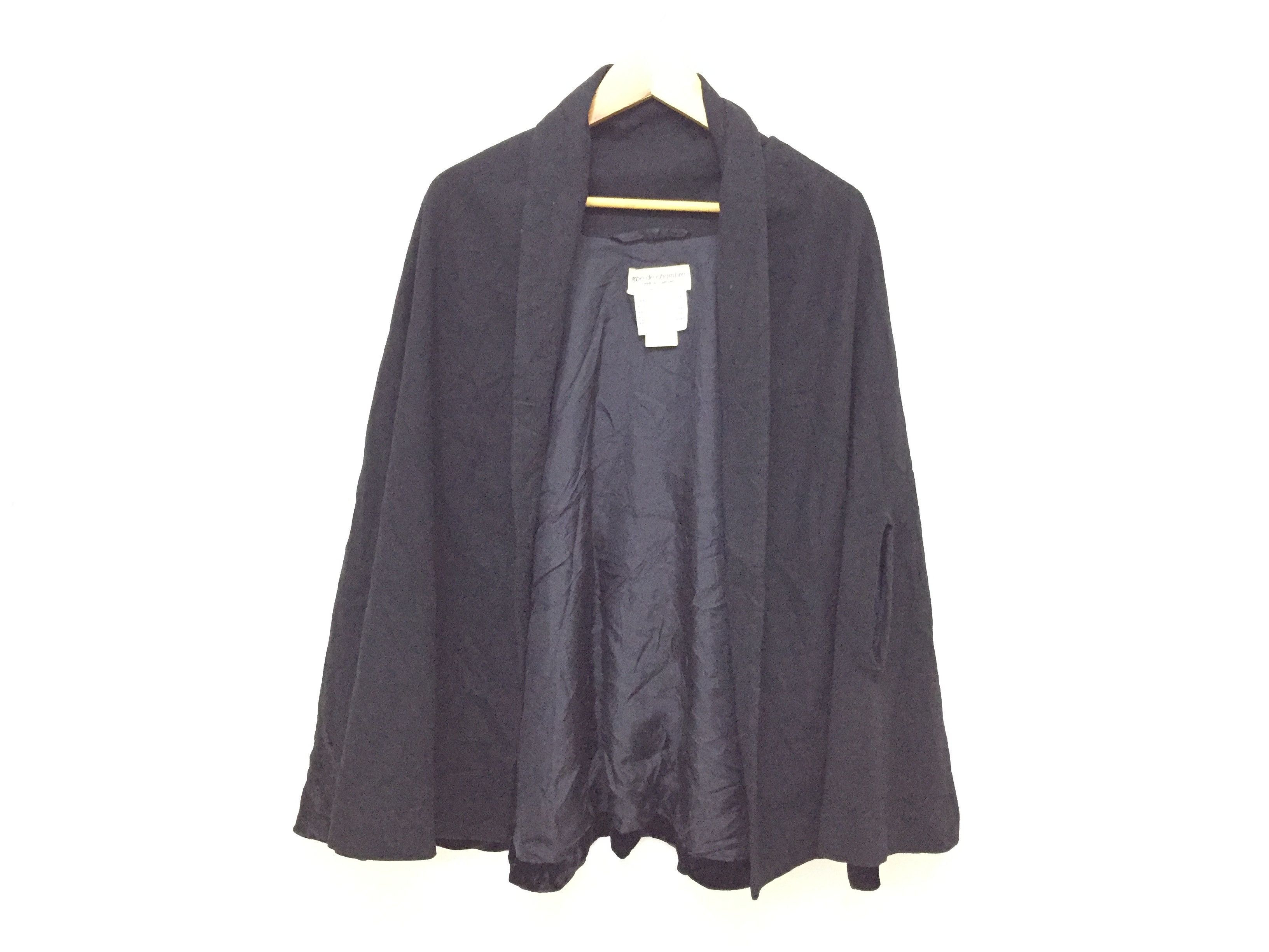 Comme des Garcons AW1991 Bat poncho Wool rayon Size L / US 10 / IT 46 - 3 Thumbnail