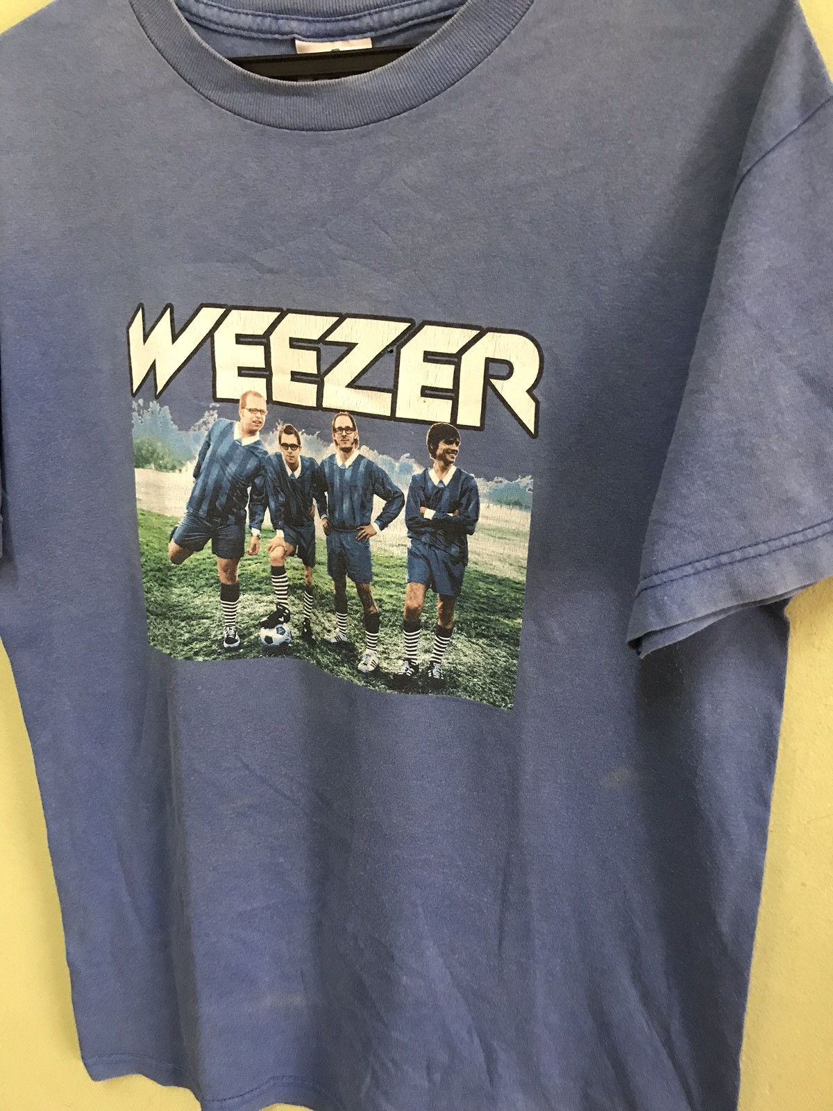 Band Tees × Vintage Vintage Weezer Enlightenment Tour 90s Sun Faded Size US M / EU 48-50 / 2 - 2 Thumbnail