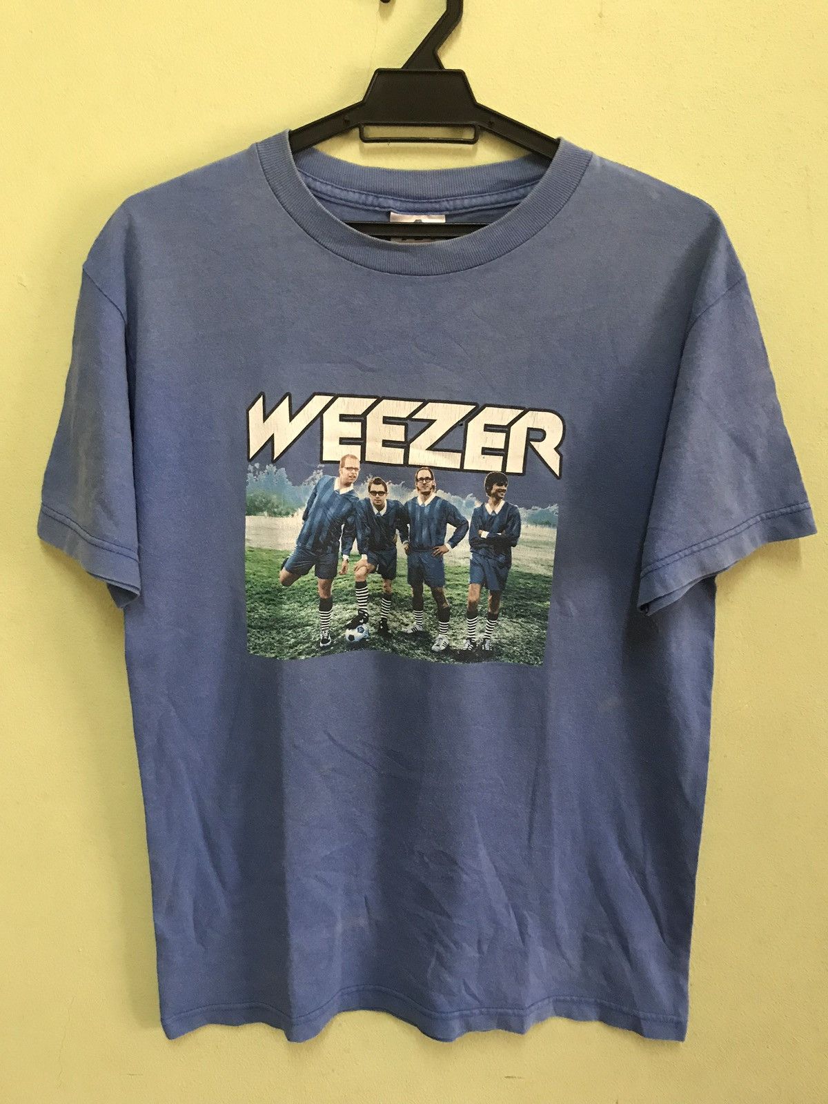 Band Tees × Vintage Vintage Weezer Enlightenment Tour 90s Sun Faded Size US M / EU 48-50 / 2 - 1 Thumbnail