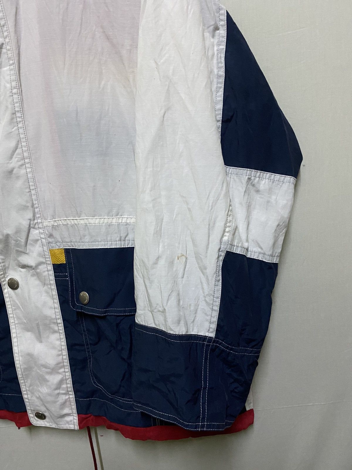 Designer × Japanese Brand Elle Homme Paris Colour Winbreaker Jacket Size US XL / EU 56 / 4 - 4 Thumbnail
