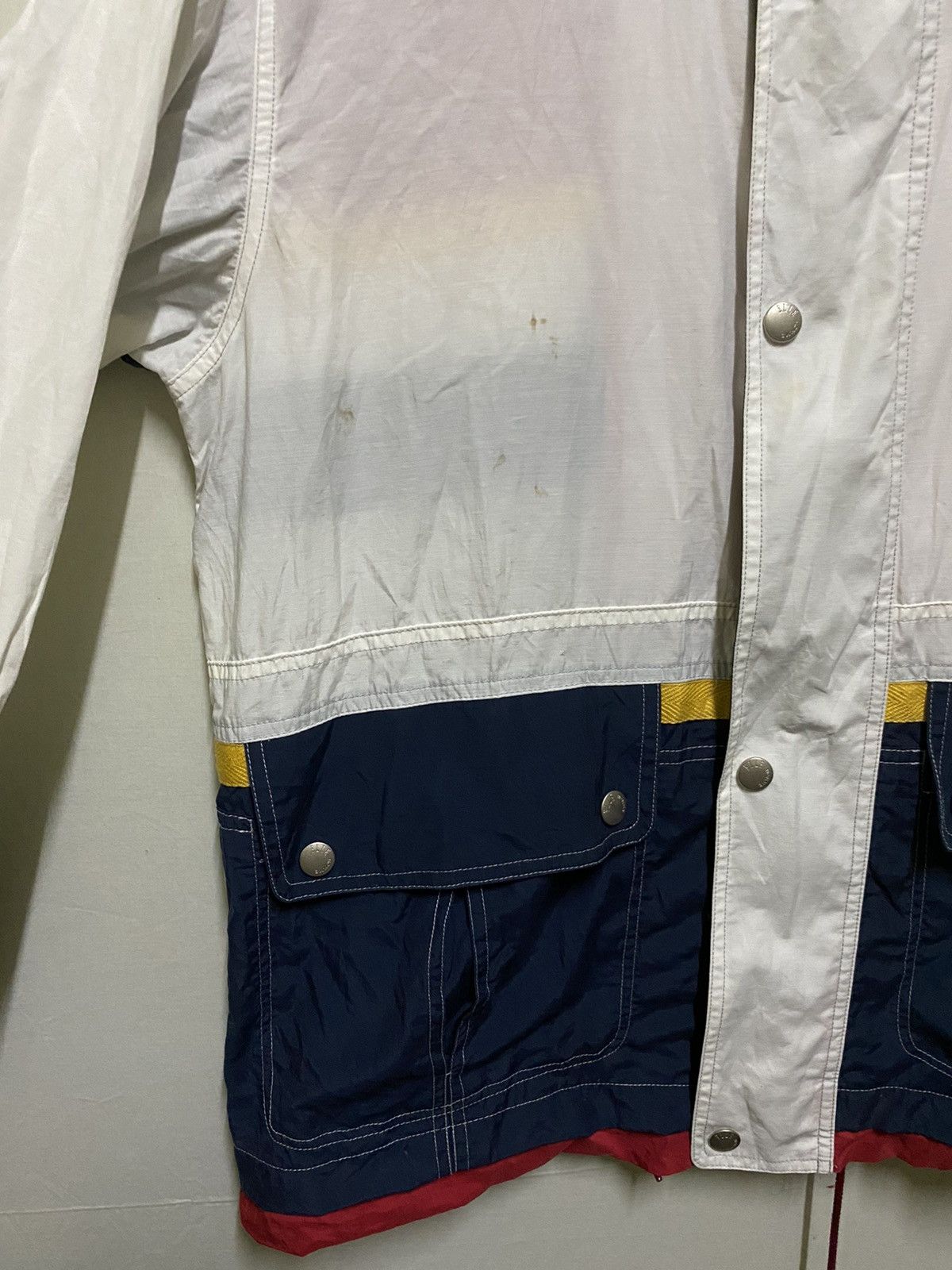 Designer × Japanese Brand Elle Homme Paris Colour Winbreaker Jacket Size US XL / EU 56 / 4 - 3 Thumbnail
