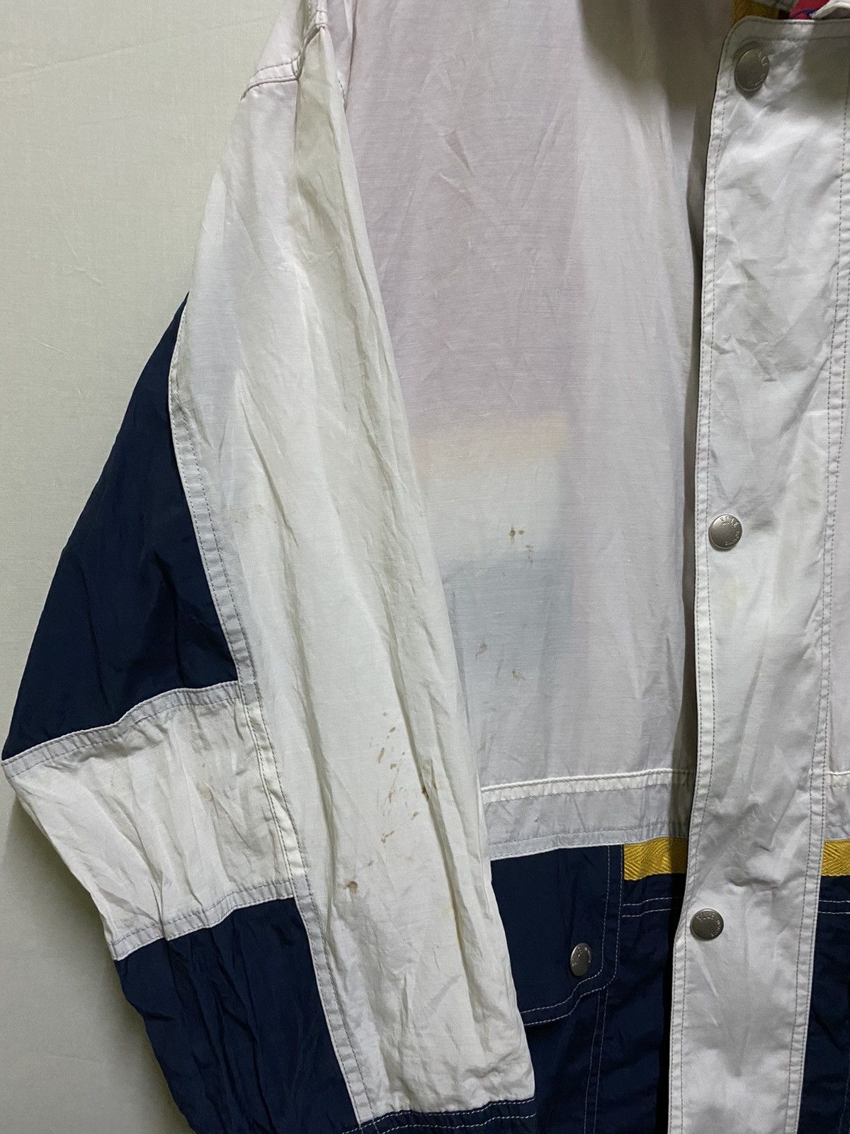 Designer × Japanese Brand Elle Homme Paris Colour Winbreaker Jacket Size US XL / EU 56 / 4 - 2 Thumbnail