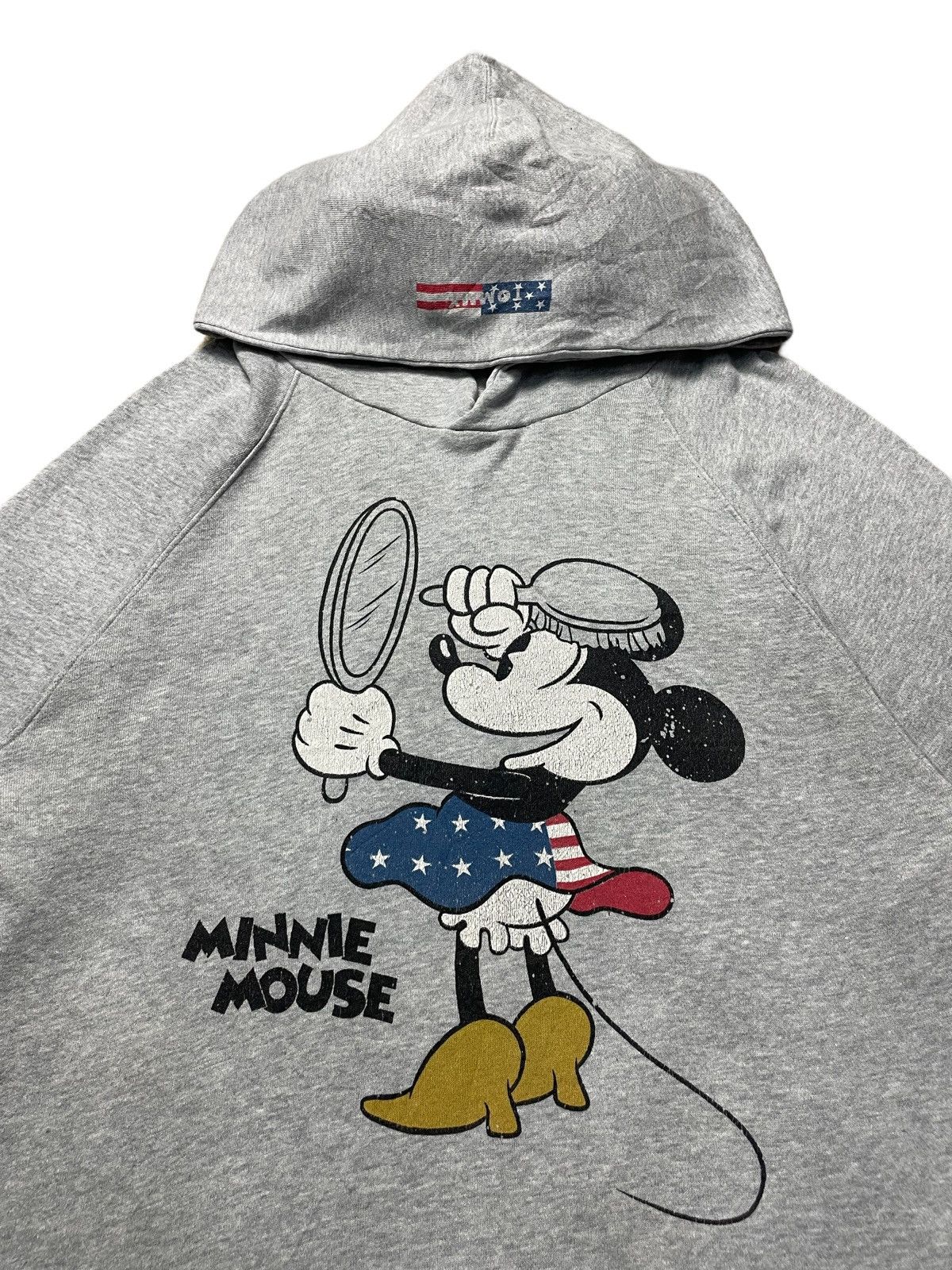 Disney Streetwear Tommy Hilfiger RARE Disney x Tommy Hilfiger USA Minnie Mouse Hoodie Grailed