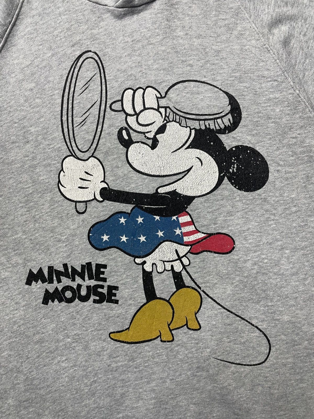 Tommy Hilfiger RARE! Disney x Tommy Hilfiger USA Minnie Mouse Hoodie Size S / US 4 / IT 40 - 4 Thumbnail