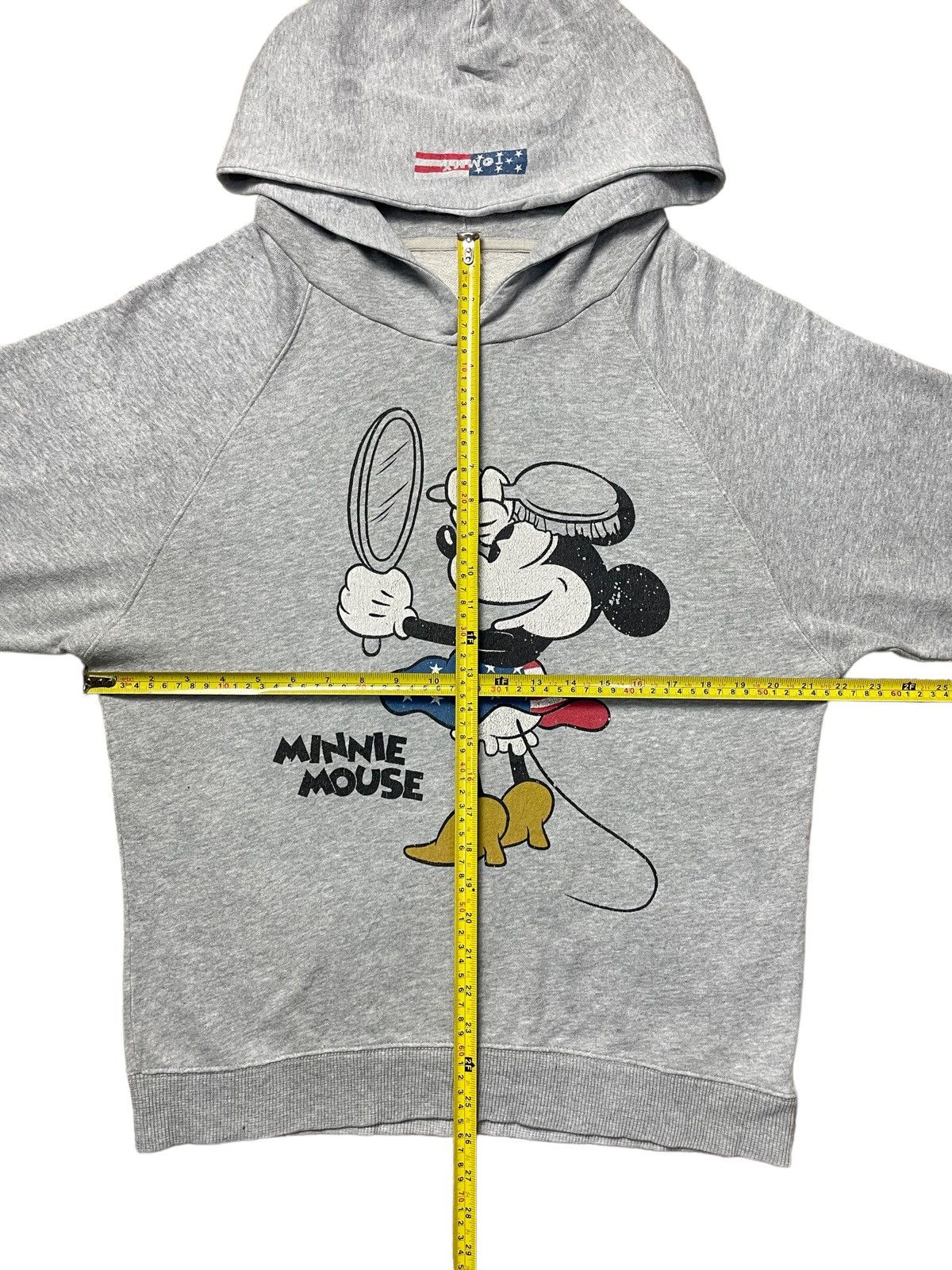 Tommy Hilfiger RARE! Disney x Tommy Hilfiger USA Minnie Mouse Hoodie Size S / US 4 / IT 40 - 13 Thumbnail