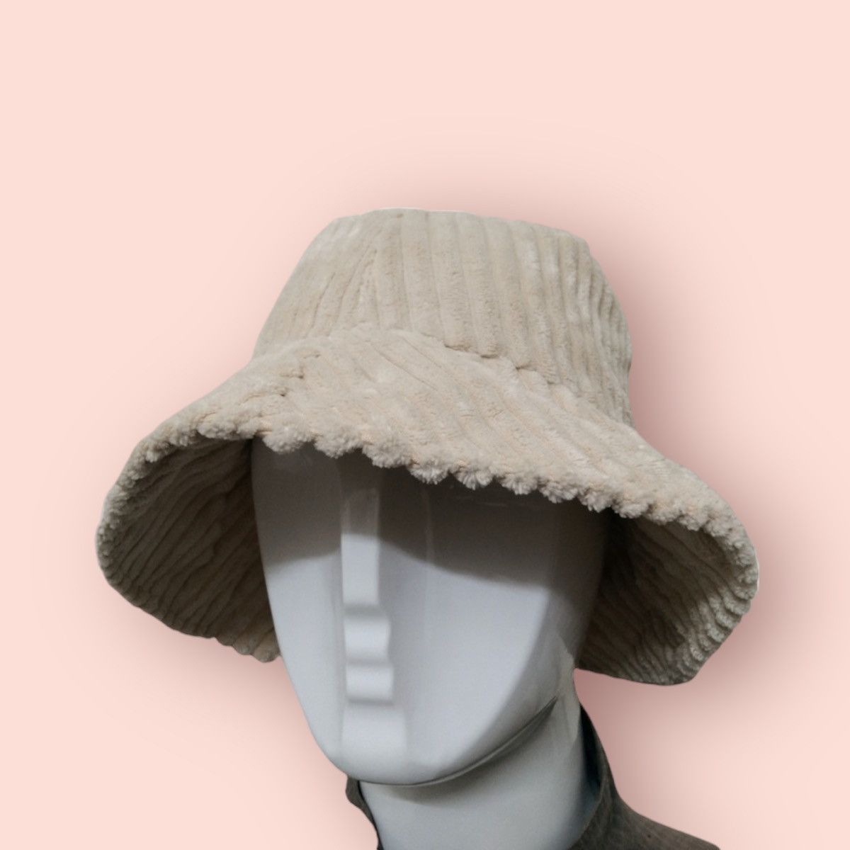 Edition Japan × Vintage VINTAGE WIDE STRIPED CORDUROY BUCKET HAT Size ONE SIZE - 6 Thumbnail